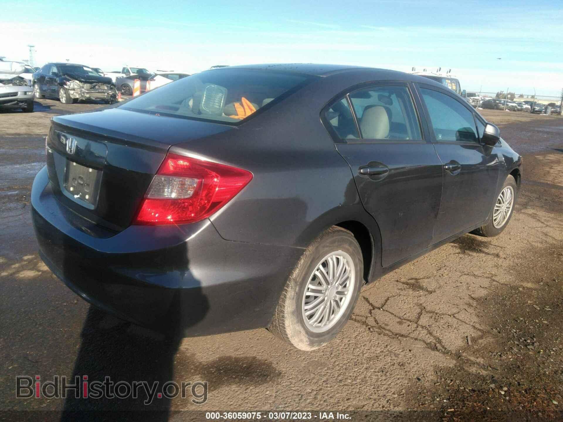 2012 HONDA CIVIC SDN - VIN: 19XFB2F58CE393096 - Фото 4