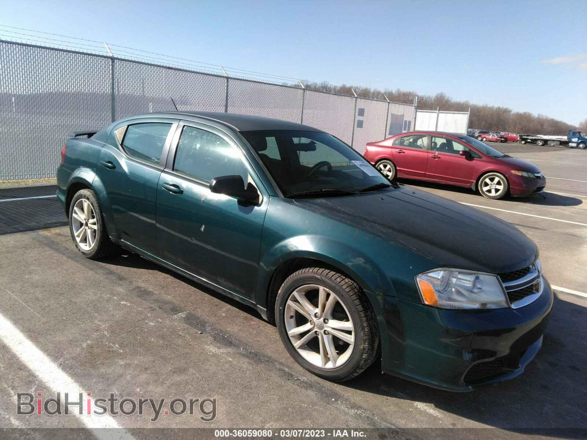 Фотография 1C3CDZAG2CN287290 - DODGE AVENGER 2012