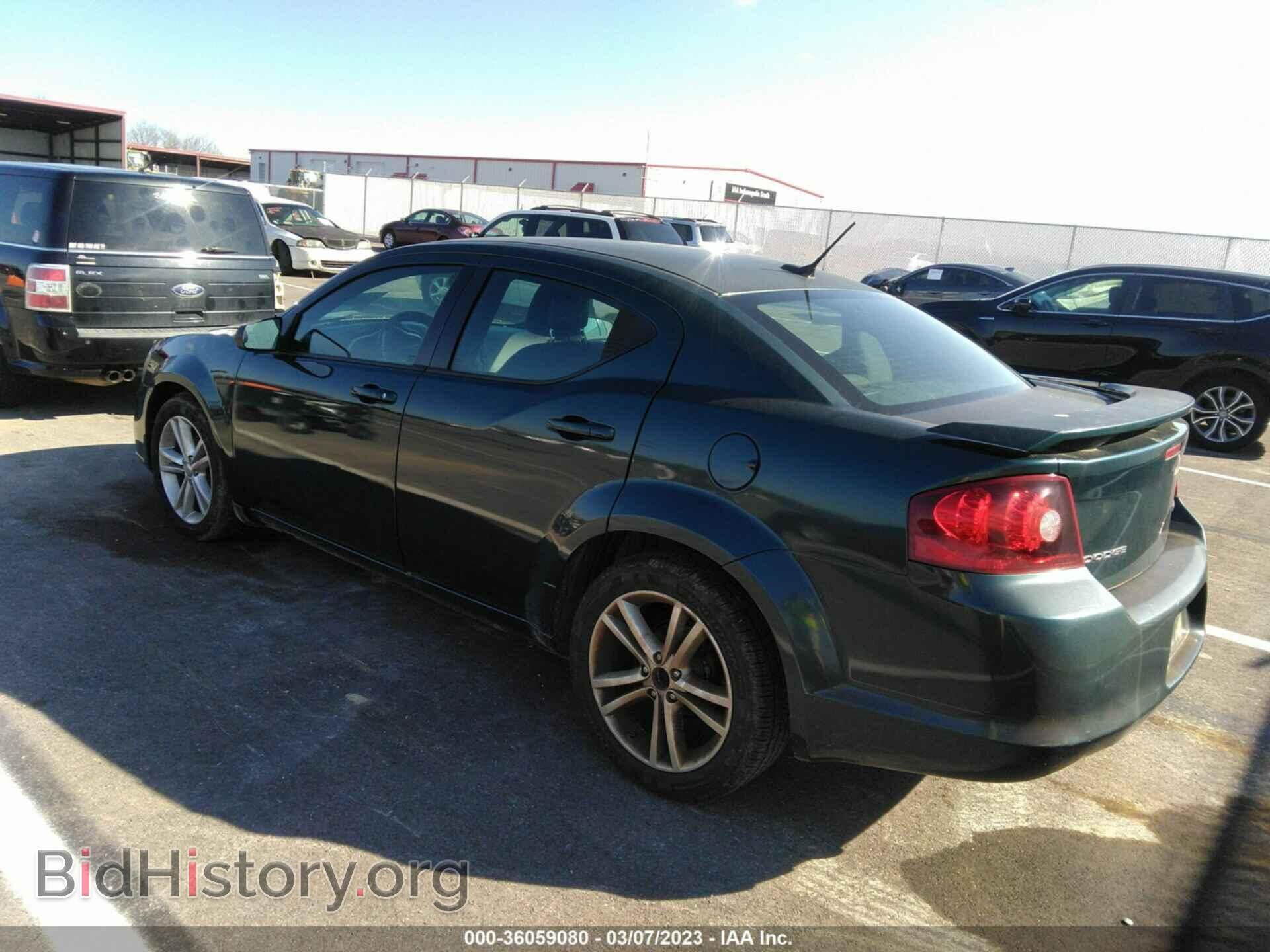 2012 DODGE AVENGER - VIN: 1C3CDZAG2CN287290 - Фото 3