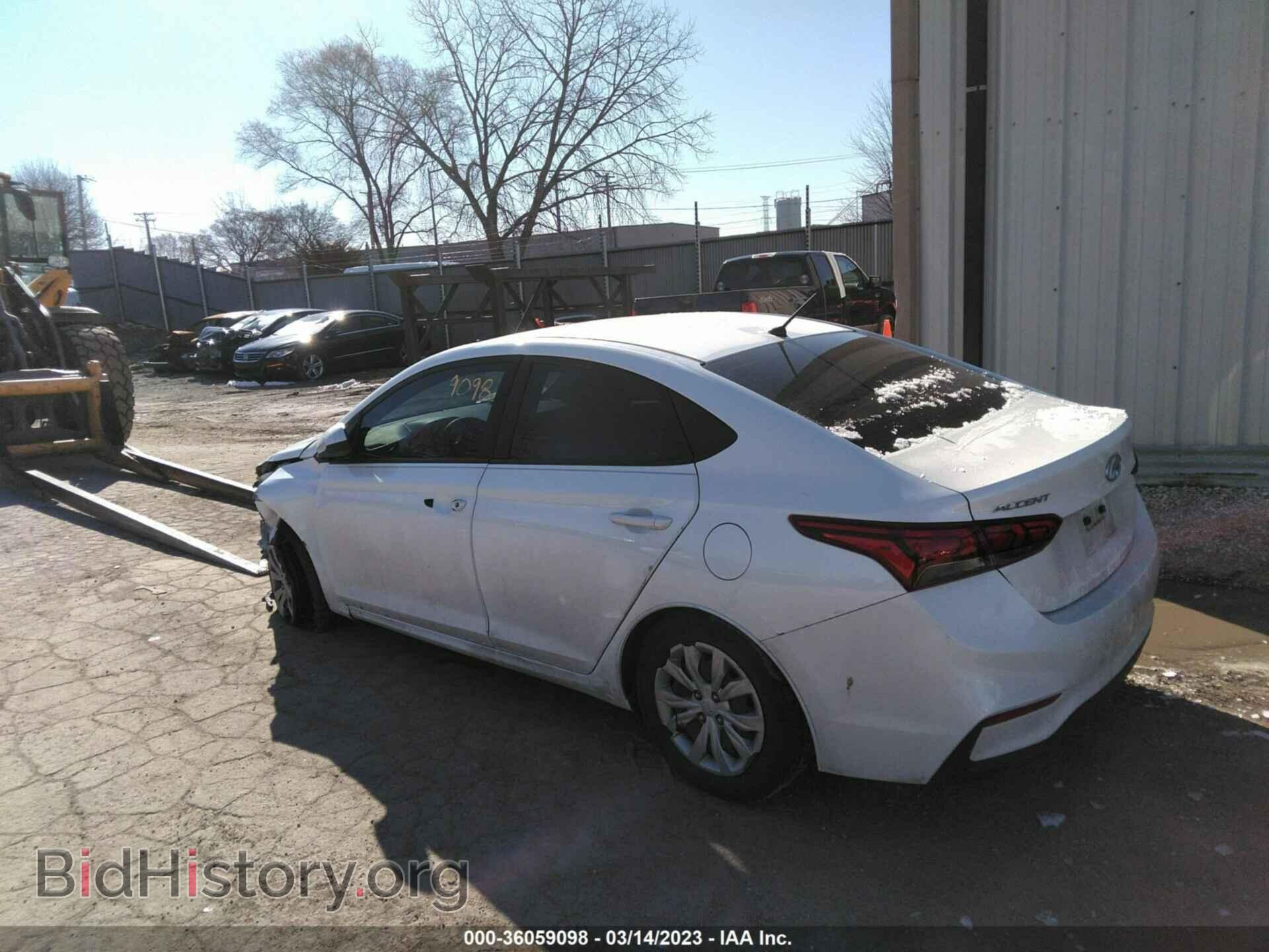 2018 HYUNDAI ACCENT - VIN: 3KPC24A36JE034363 - Фото 3