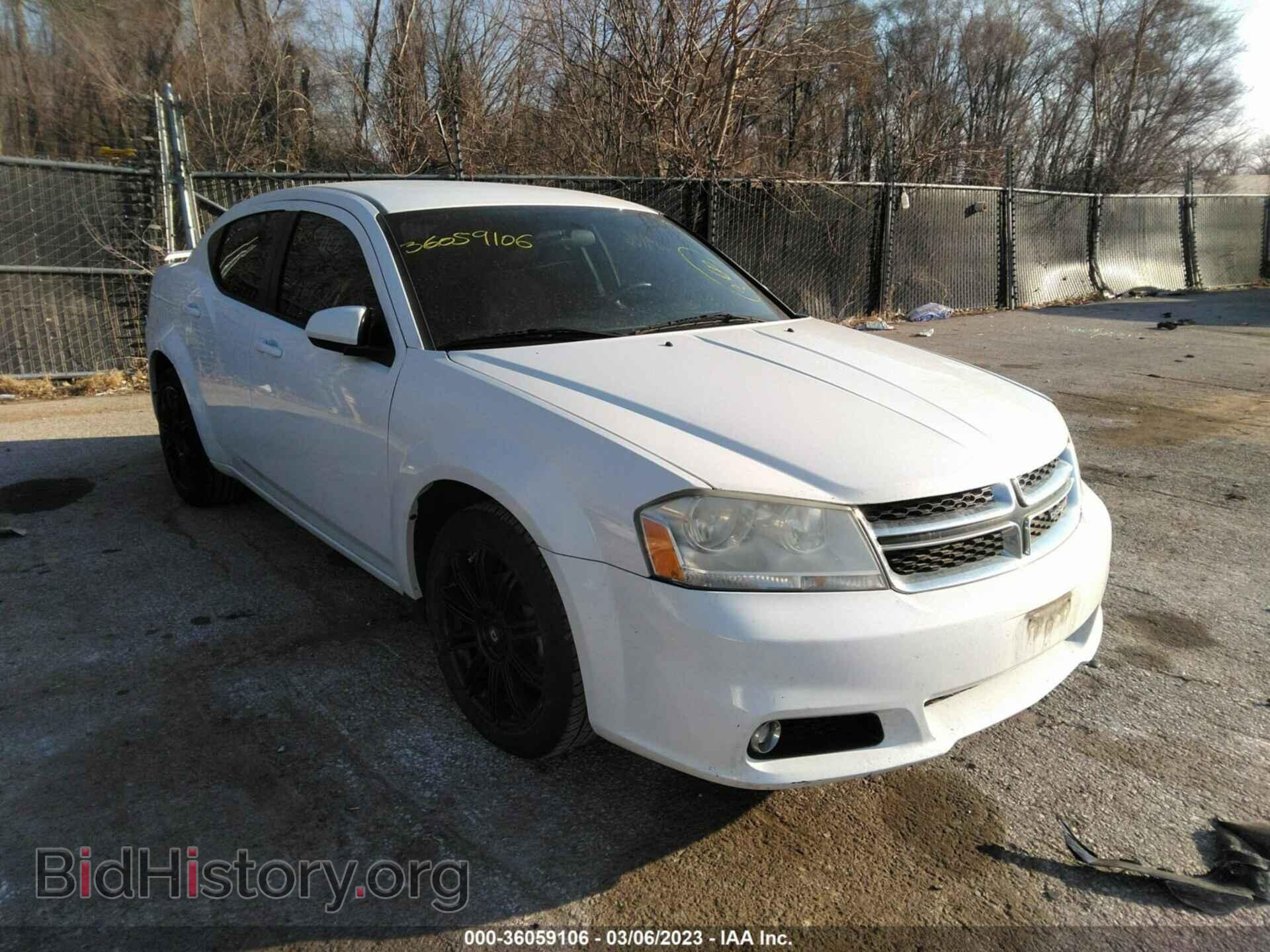 Фотография 1C3CDZEG0CN243802 - DODGE AVENGER 2012