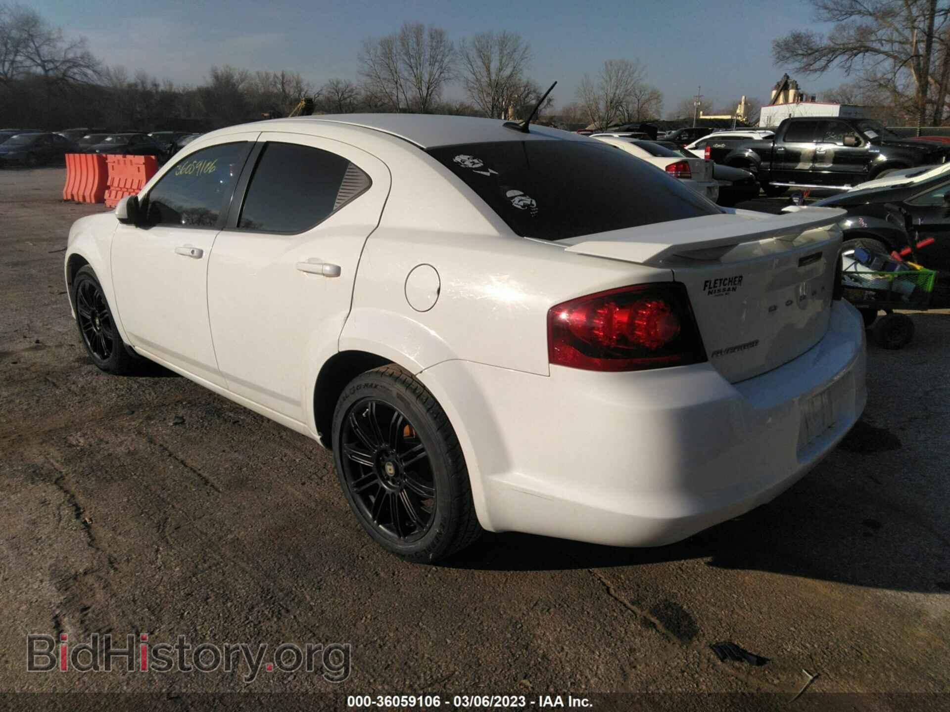 2012 DODGE AVENGER - VIN: 1C3CDZEG0CN243802 - Фото 3