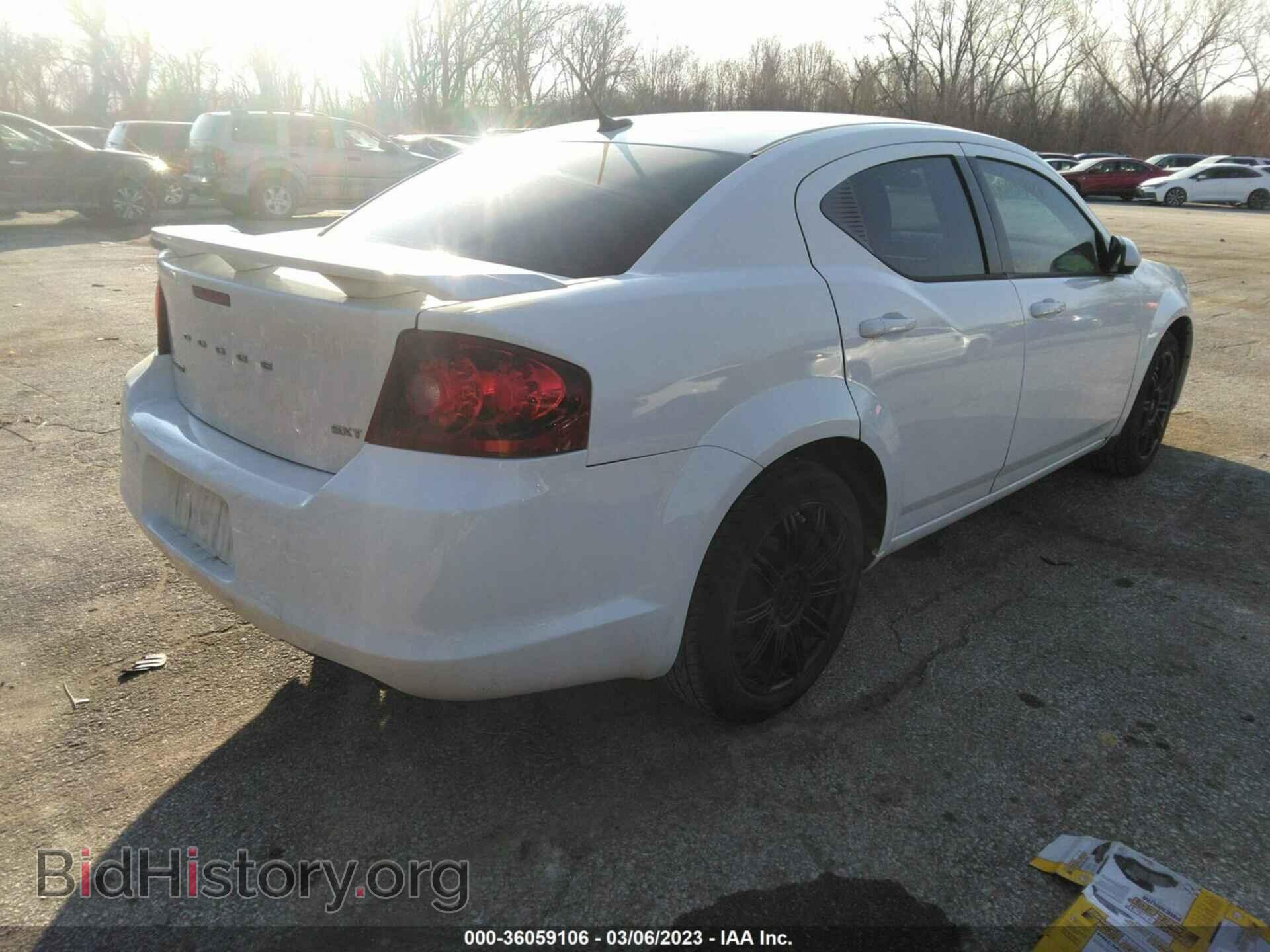 2012 DODGE AVENGER - VIN: 1C3CDZEG0CN243802 - Фото 4