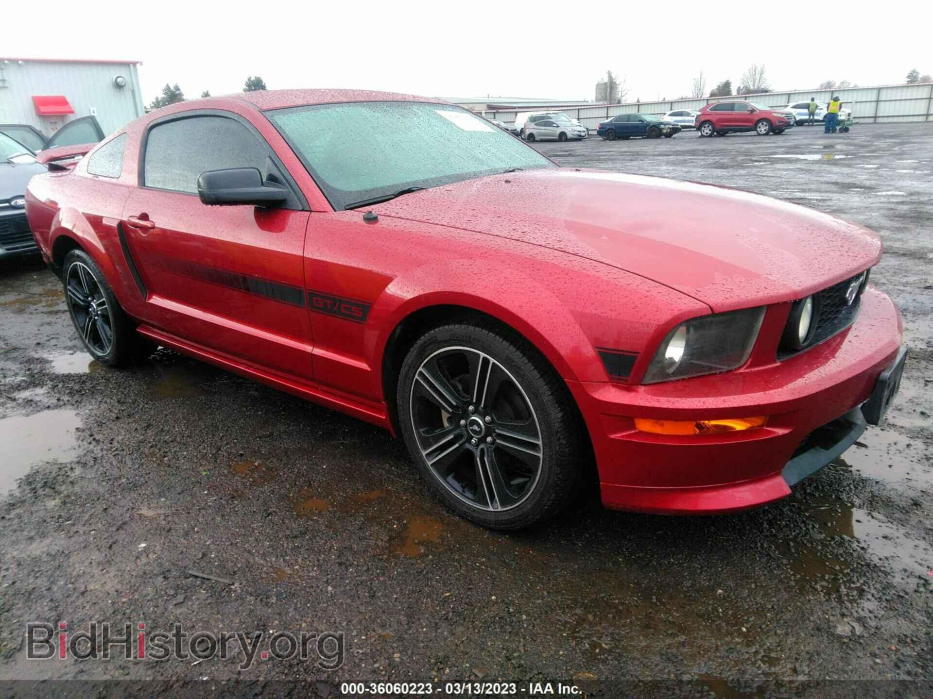 Photo 1ZVFT82H775362002 - FORD MUSTANG 2007