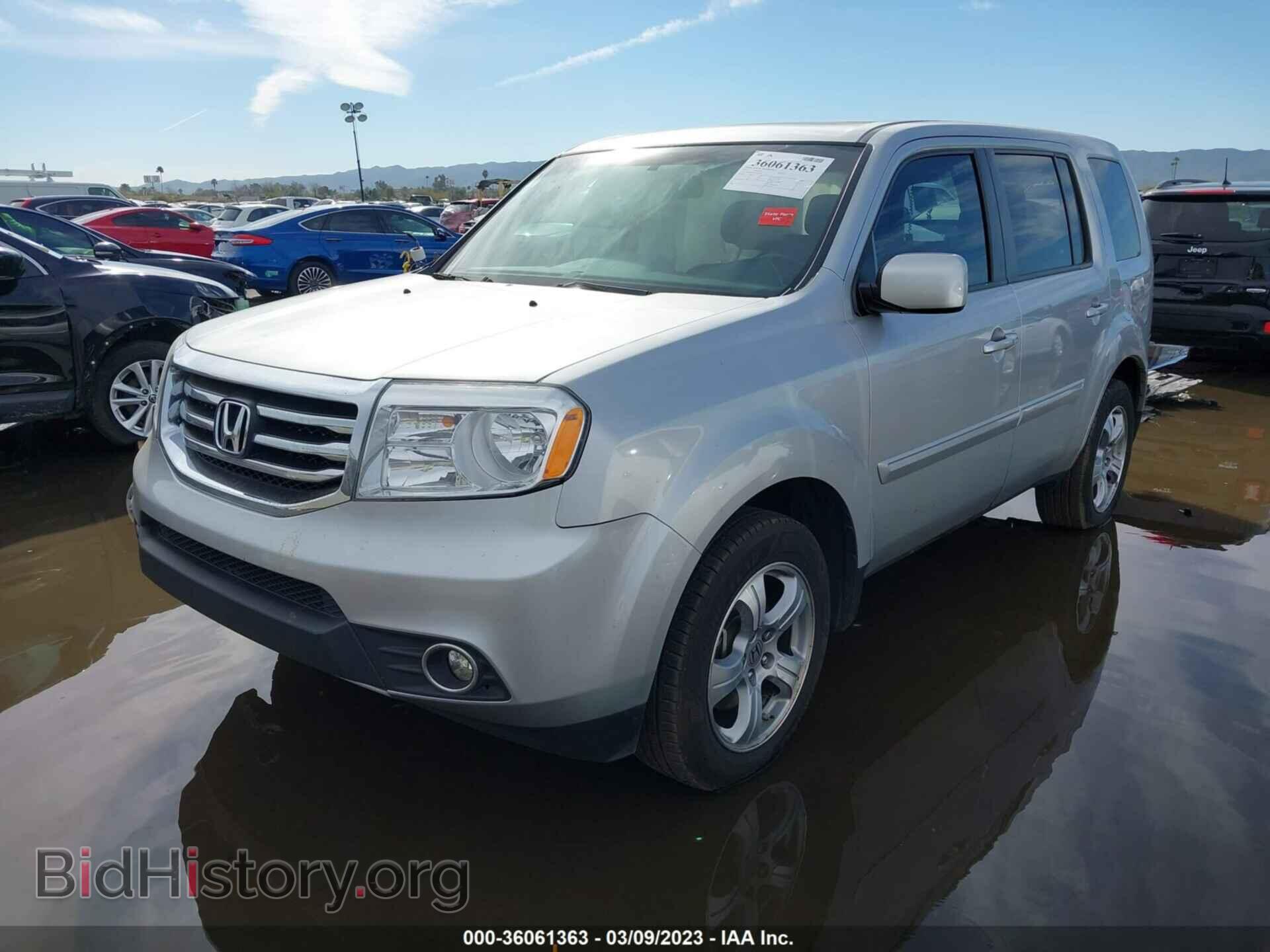 2012 HONDA PILOT - VIN: 5FNYF3H75CB043484 - Фото 2