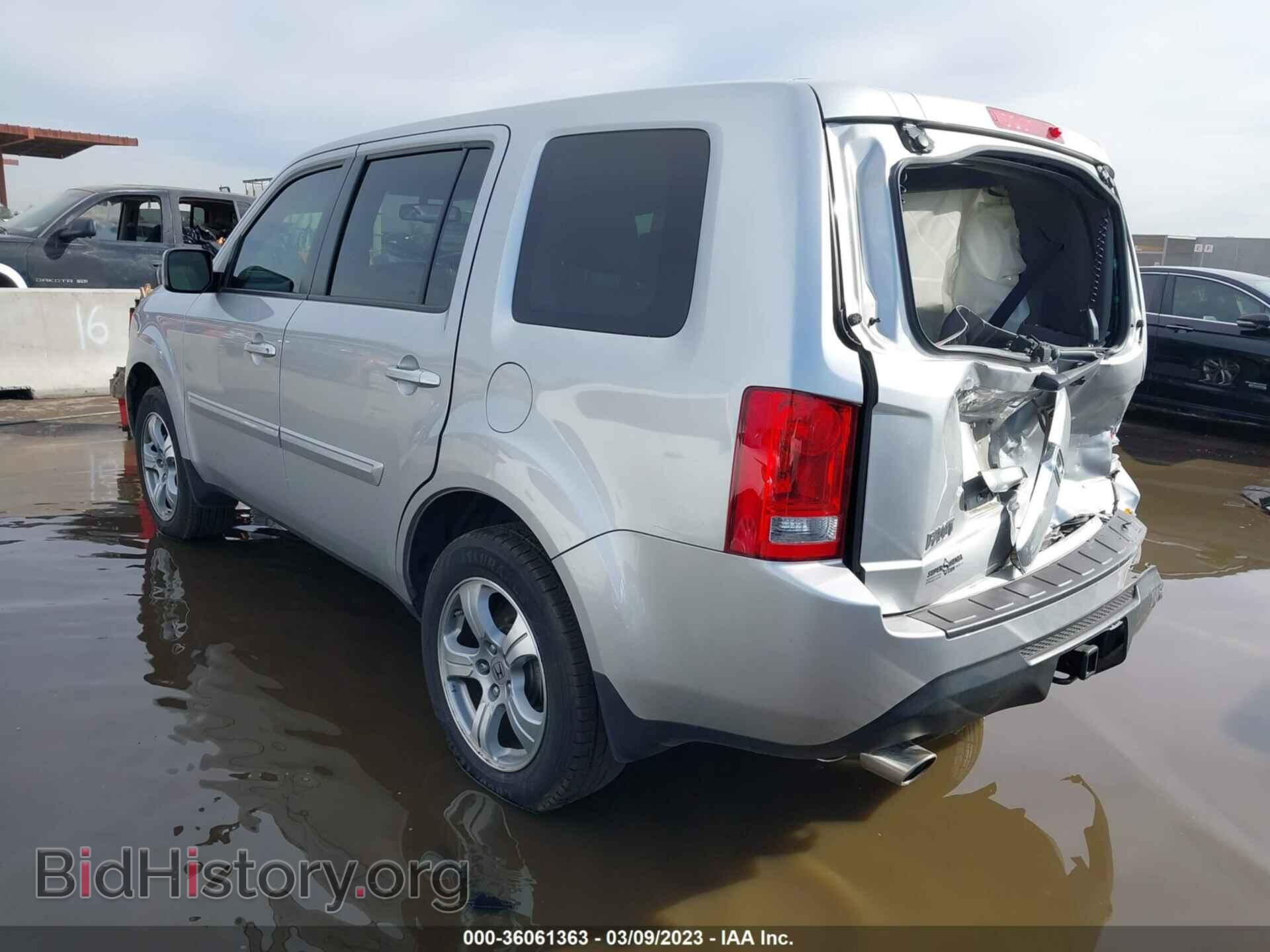 2012 HONDA PILOT - VIN: 5FNYF3H75CB043484 - Фото 3