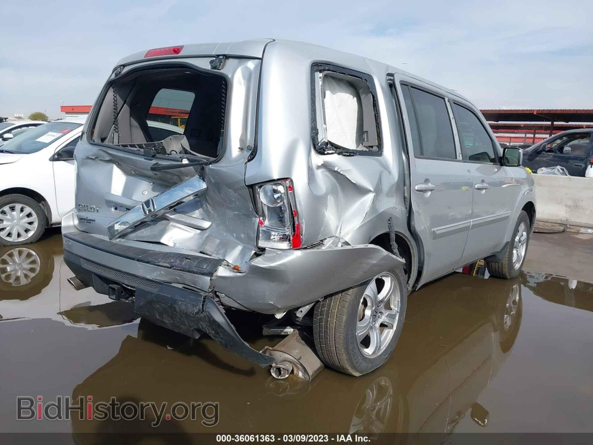 2012 HONDA PILOT - VIN: 5FNYF3H75CB043484 - Фото 4