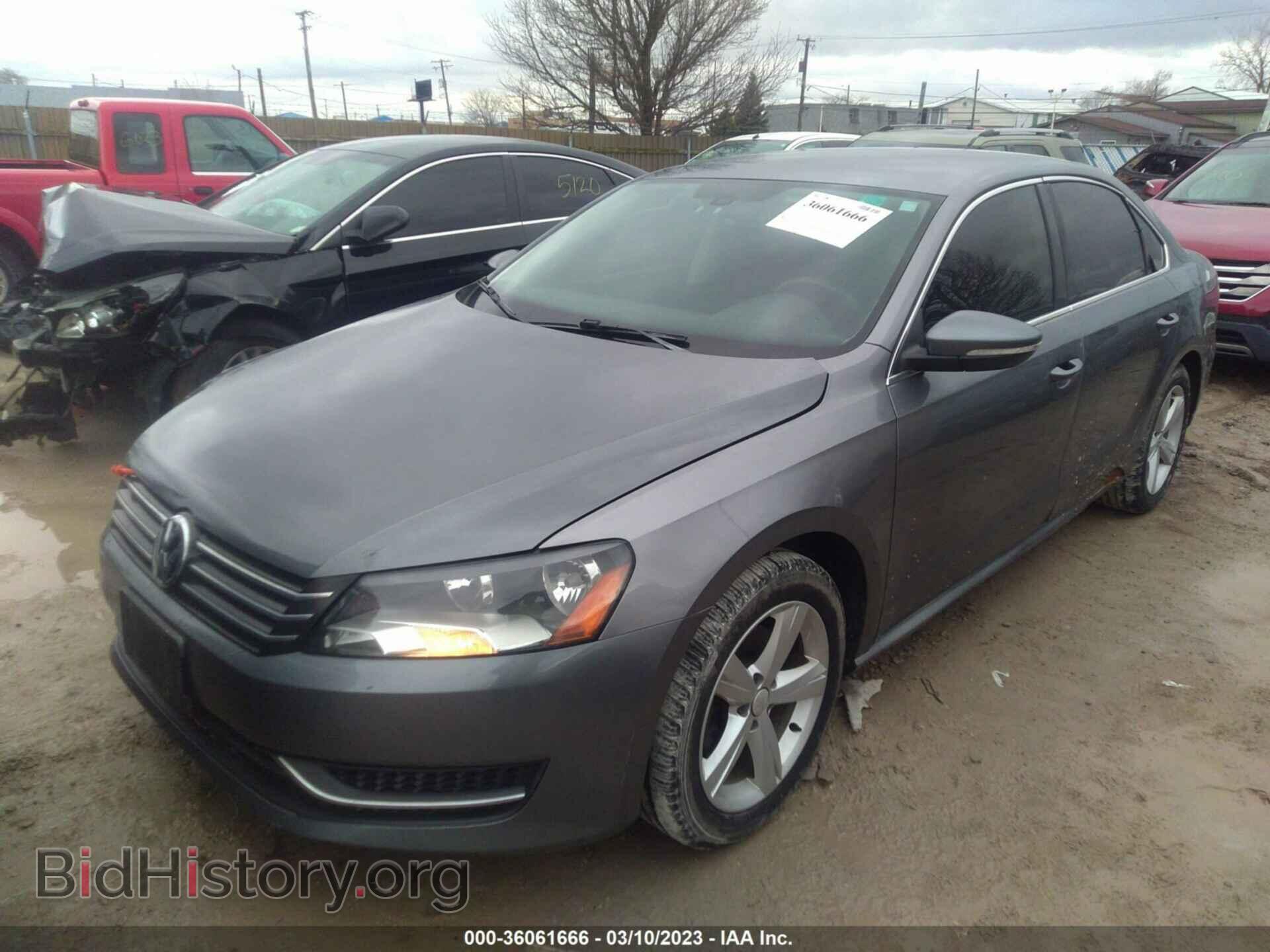 2012 VOLKSWAGEN PASSAT - VIN: 1VWBP7A36CC012031 - Фото 2