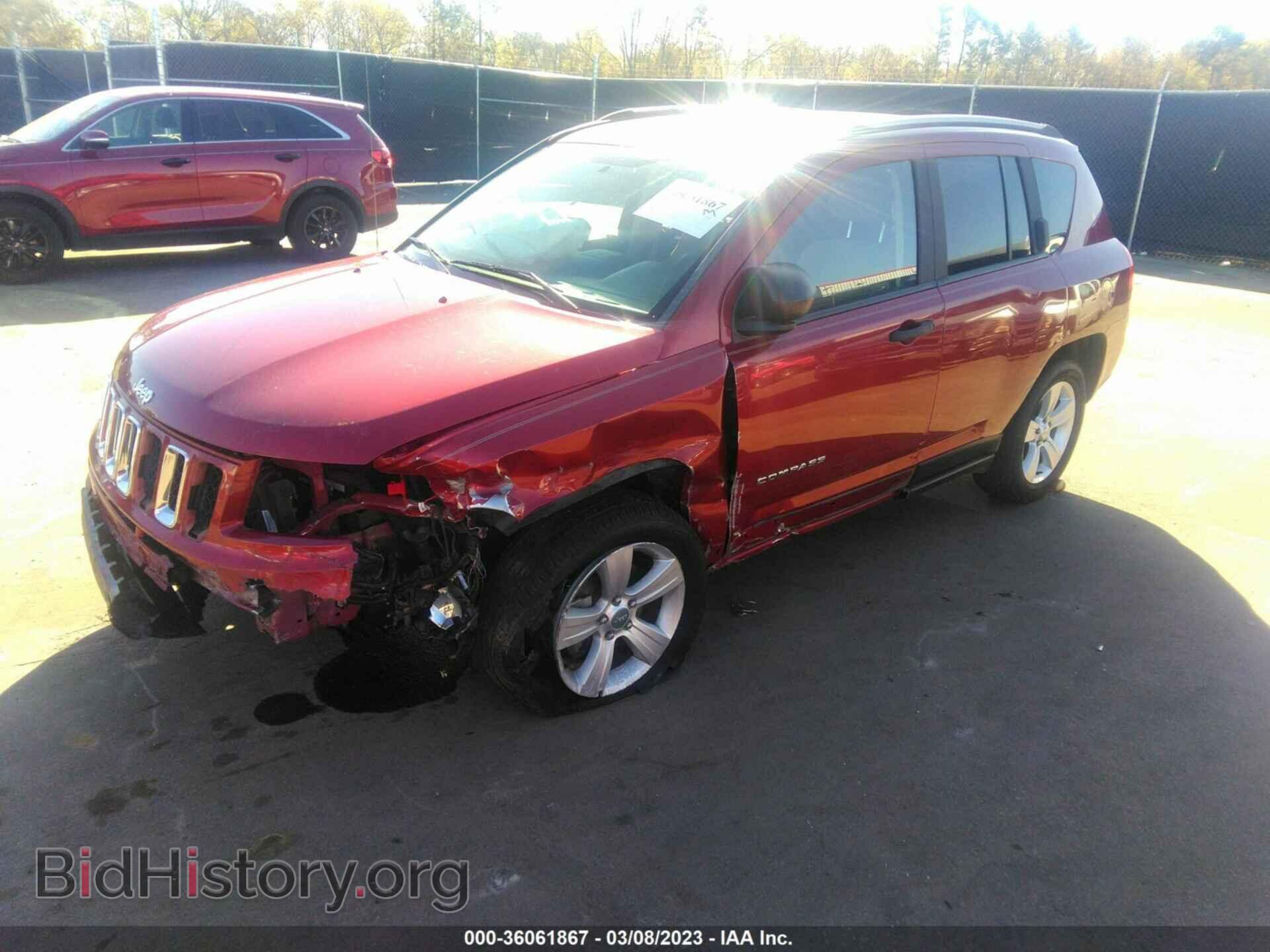 2015 JEEP COMPASS - VIN: 1C4NJCBB6FD263405 - Фото 2