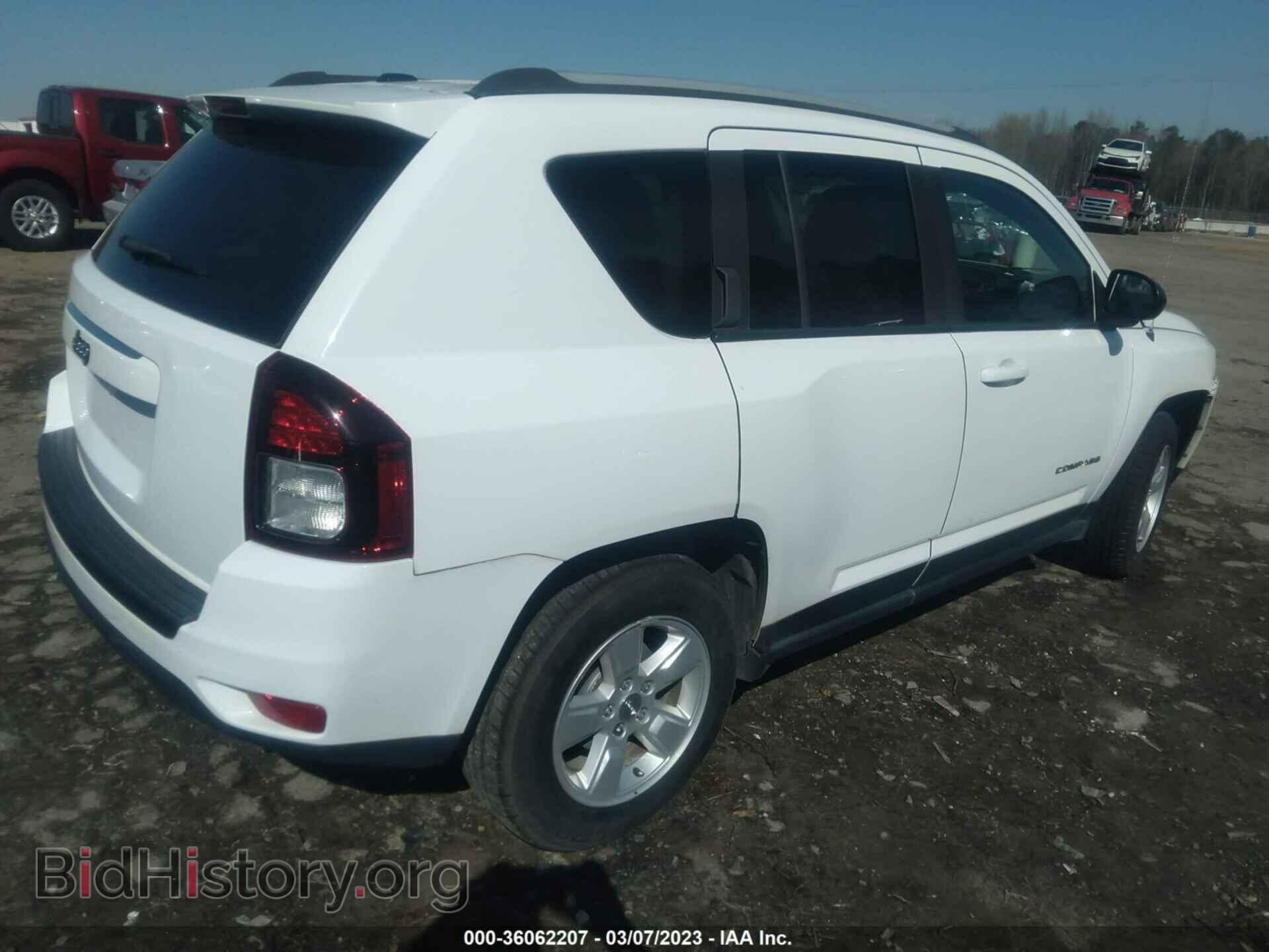 2016 JEEP COMPASS - VIN: 1C4NJCBB0GD765098 - Фото 4