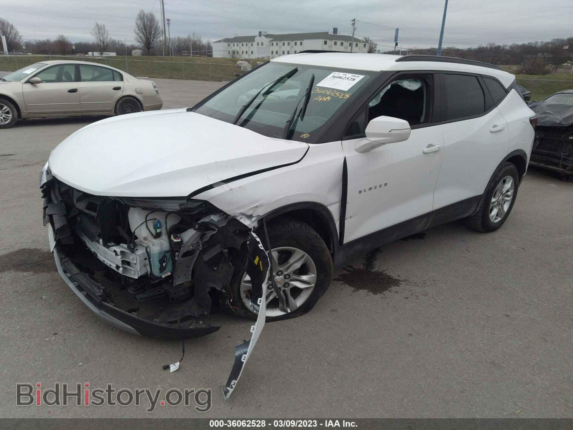 2020 CHEVROLET BLAZER - VIN: 3GNKBCRS3LS701855 - Фото 2