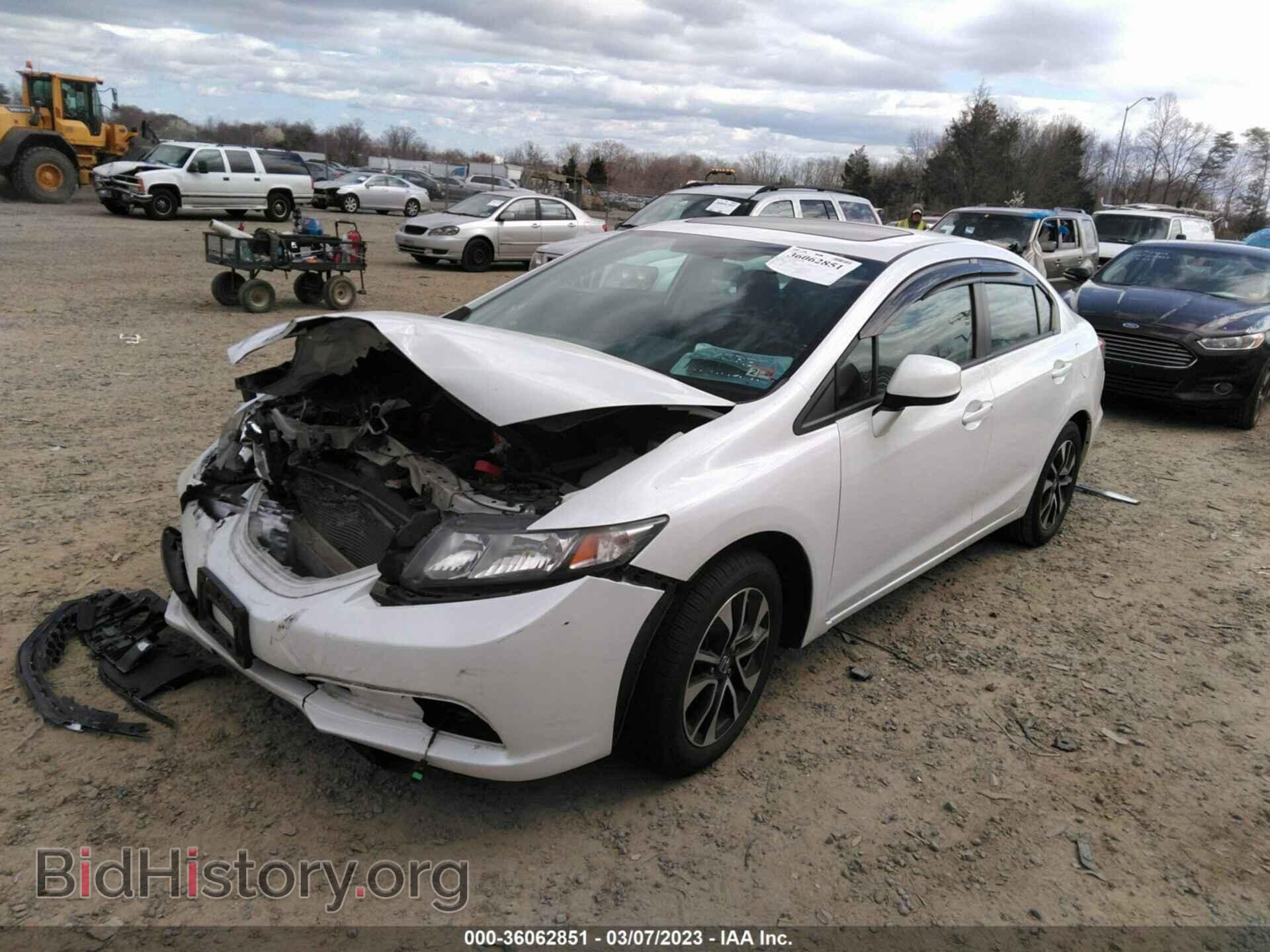 2013 HONDA CIVIC SDN - VIN: 19XFB2F94DE261781 - Фото 2