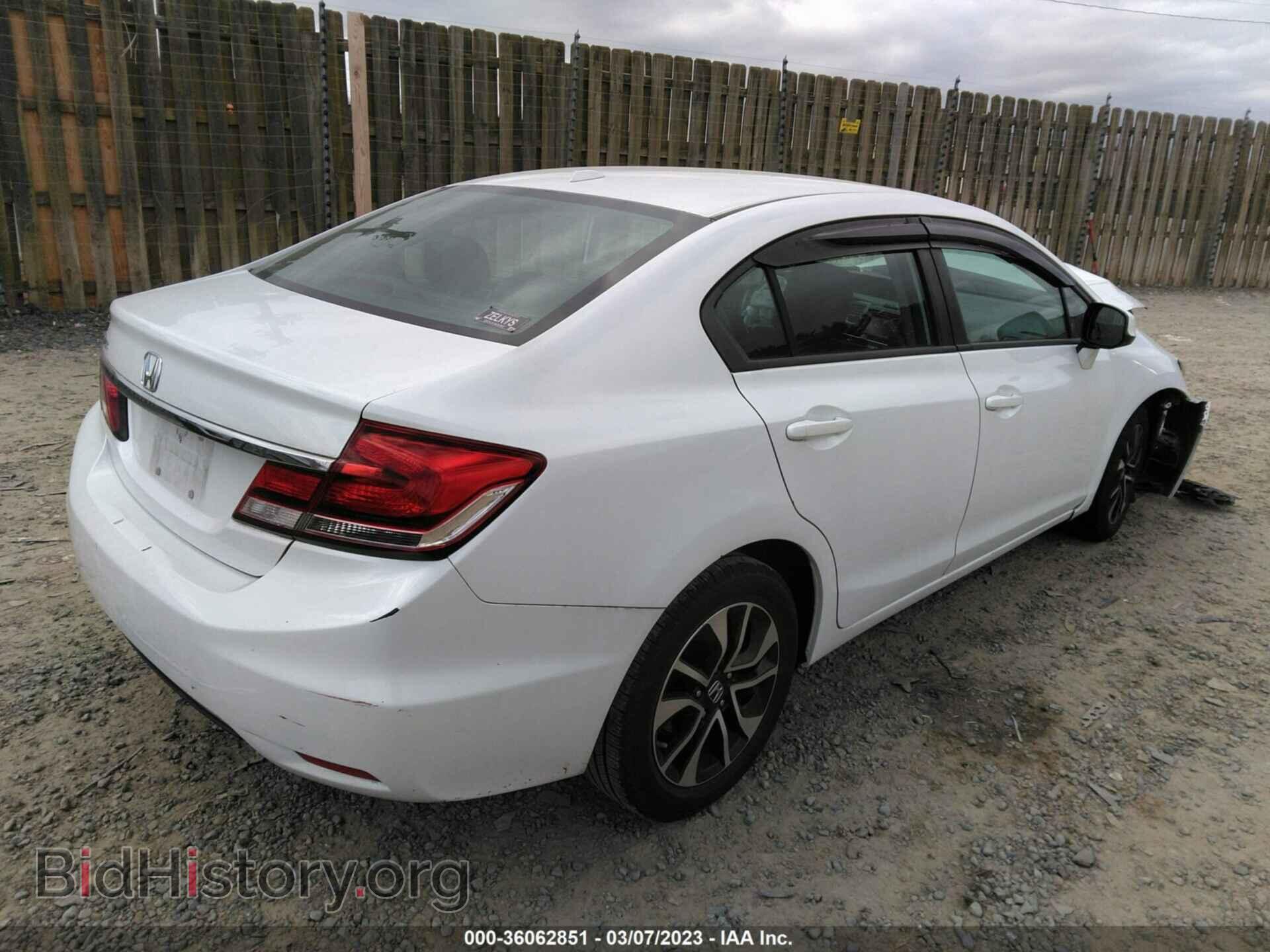 2013 HONDA CIVIC SDN - VIN: 19XFB2F94DE261781 - Фото 4