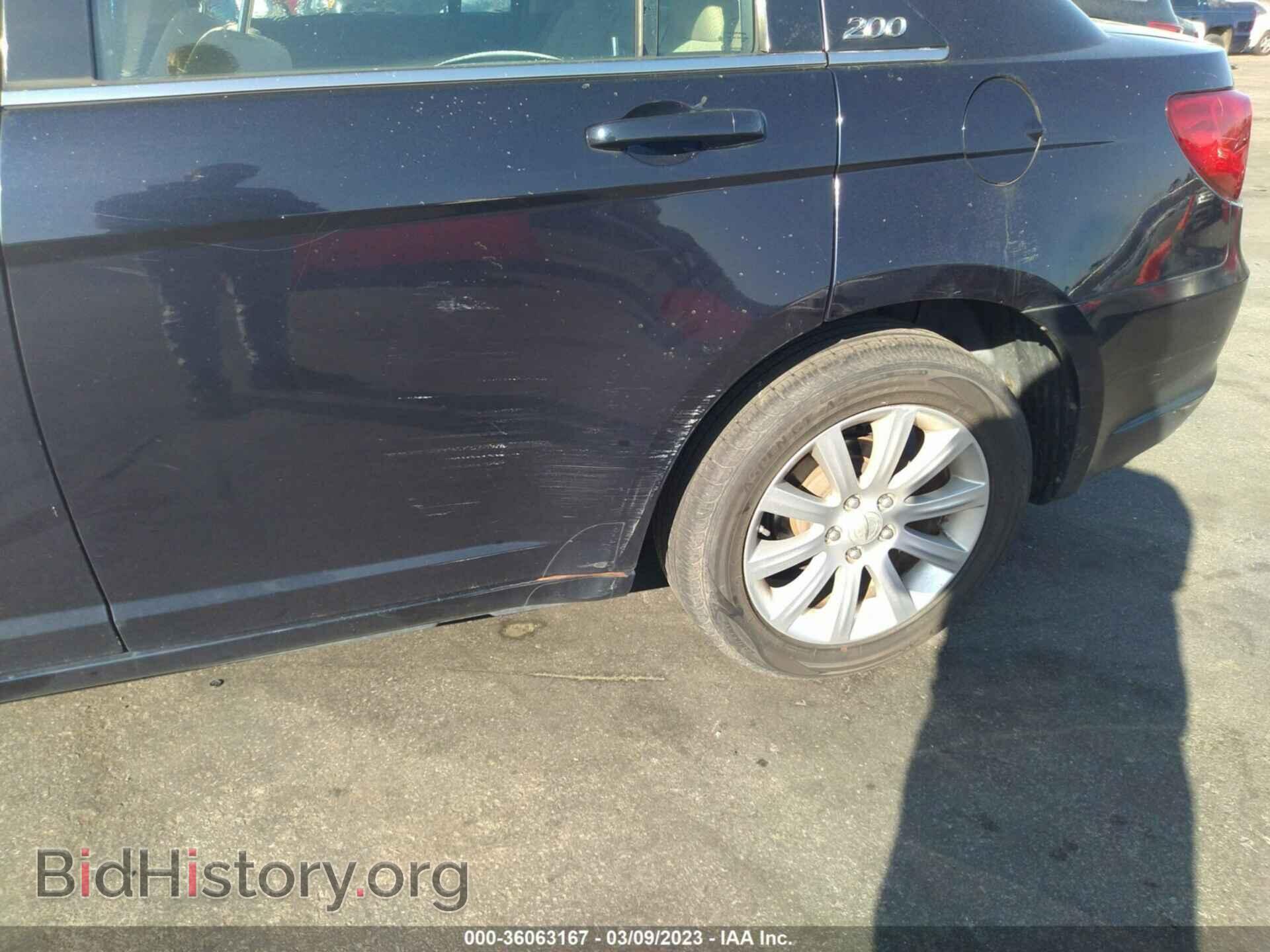 2012 CHRYSLER 200 - VIN: 1C3CCBBB9CN180895 - Фото 6