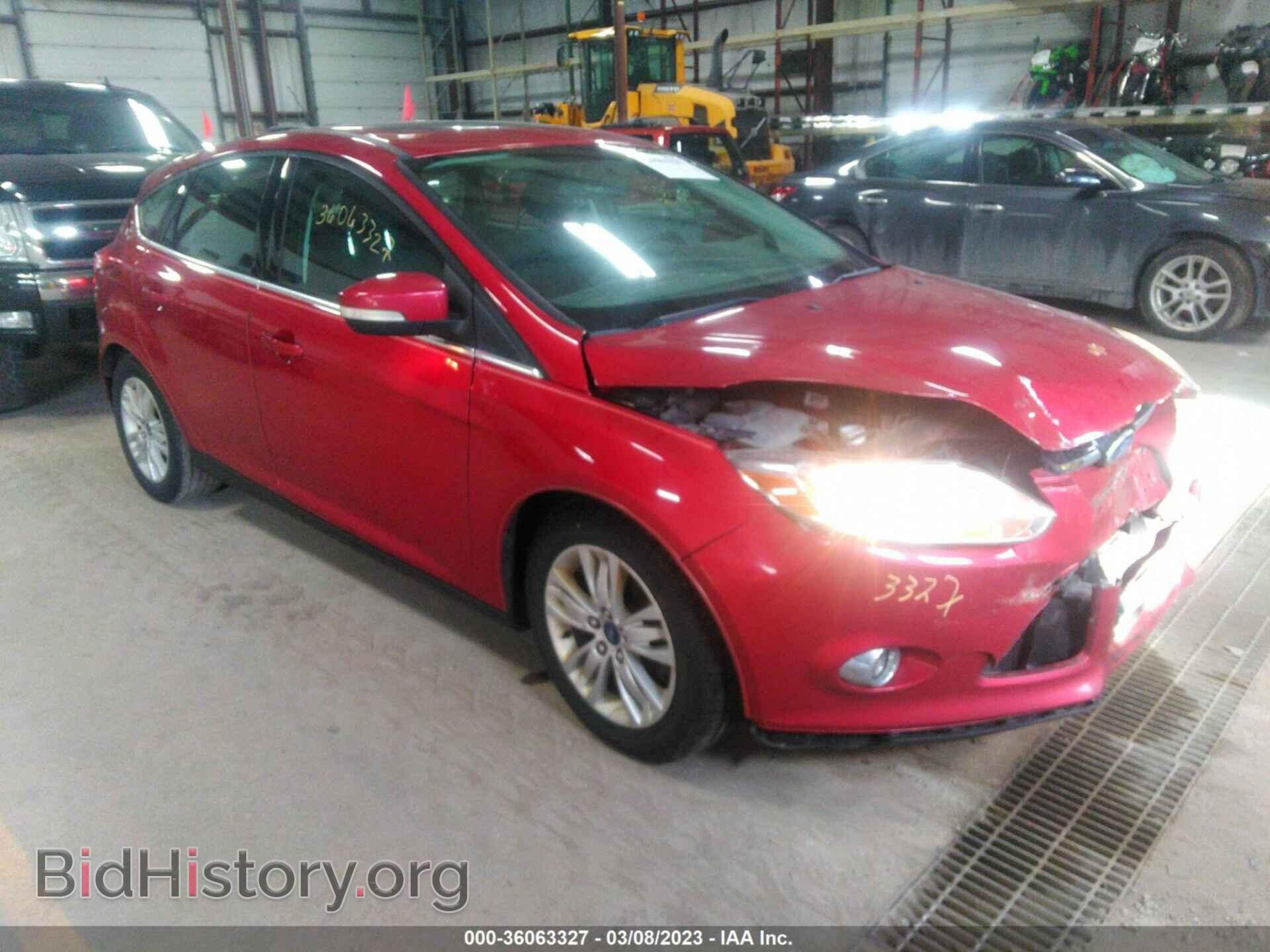 Фотография 1FAHP3M21CL309352 - FORD FOCUS 2012