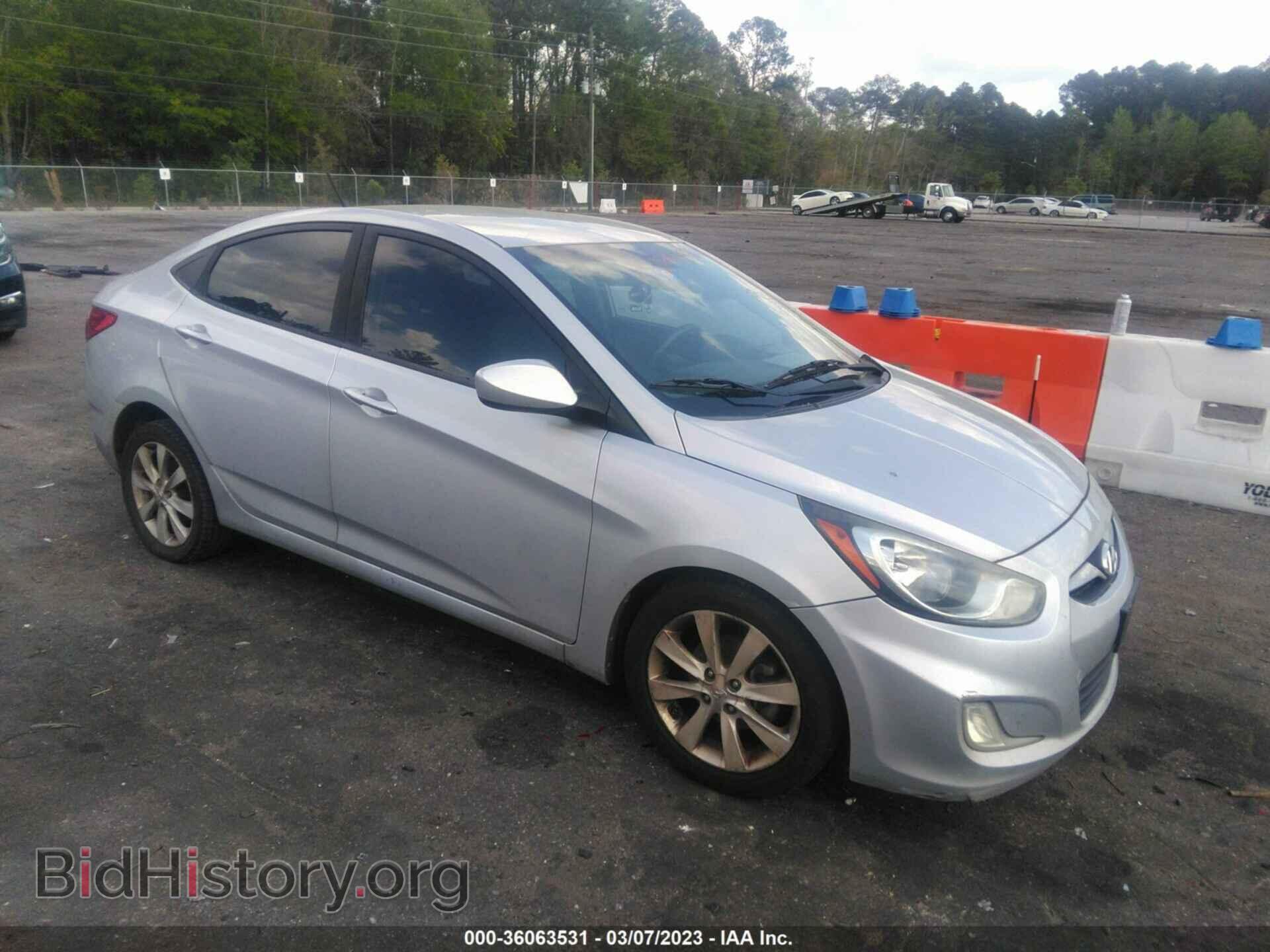 Фотография KMHCU4AEXCU162245 - HYUNDAI ACCENT 2012