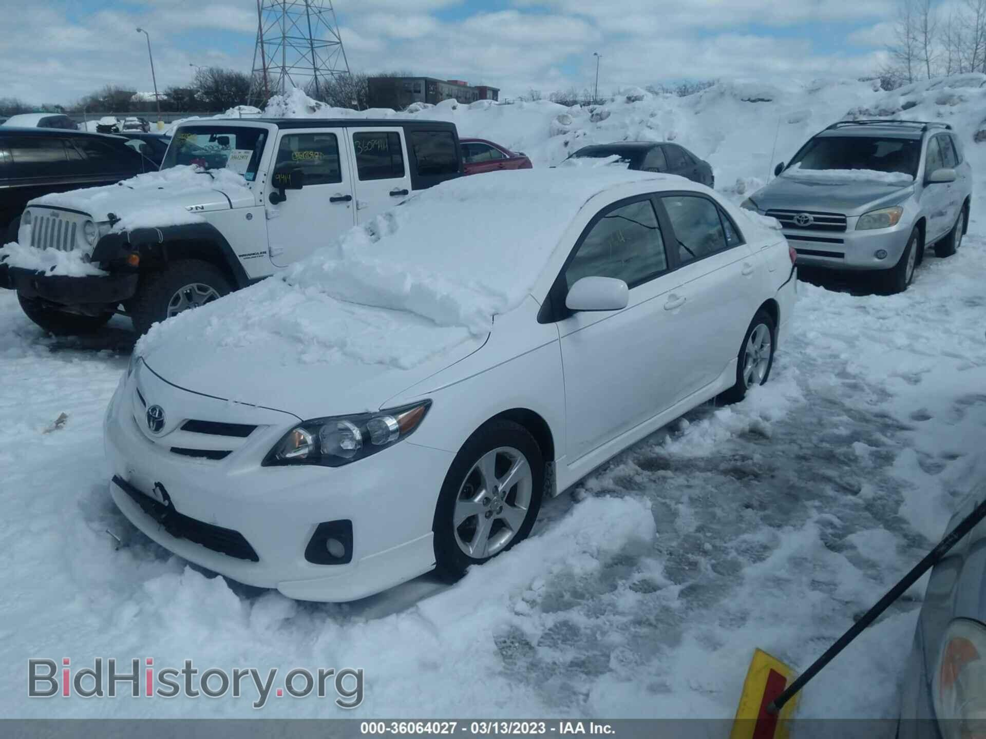2011 TOYOTA COROLLA - VIN: 2T1BU4EE3BC660440 - Фото 2