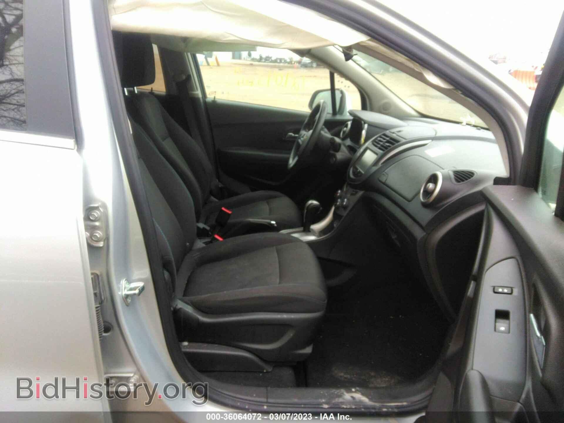 2016 CHEVROLET TRAX - VIN: 3GNCJLSB2GL162873 - Photo 5