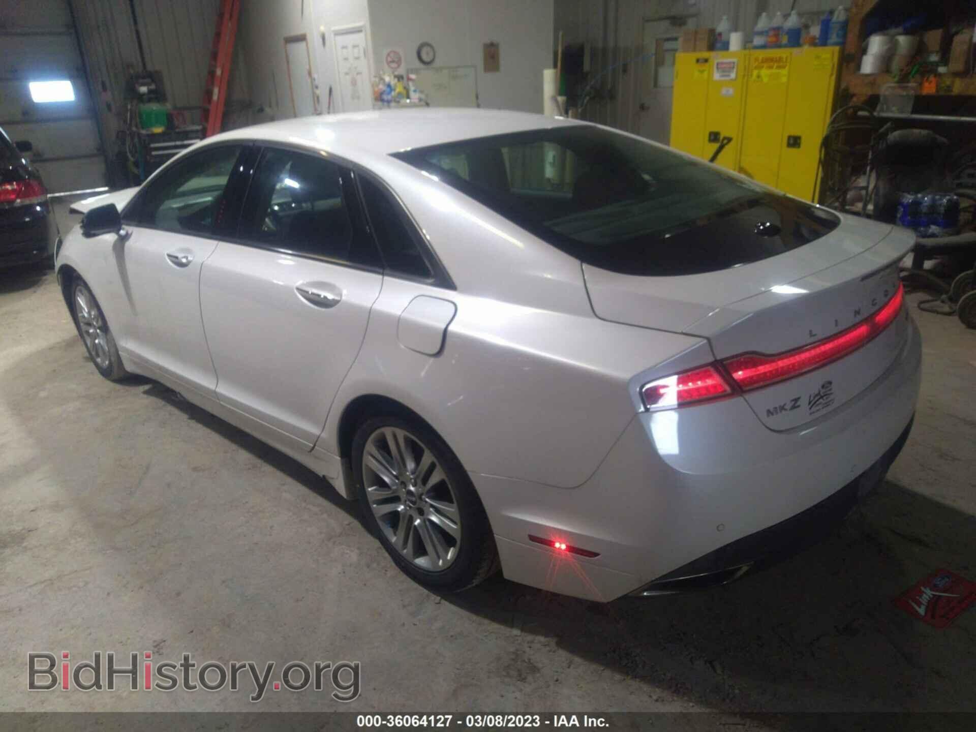 2014 LINCOLN MKZ - VIN: 3LN6L2G91ER802416 - Photo 3