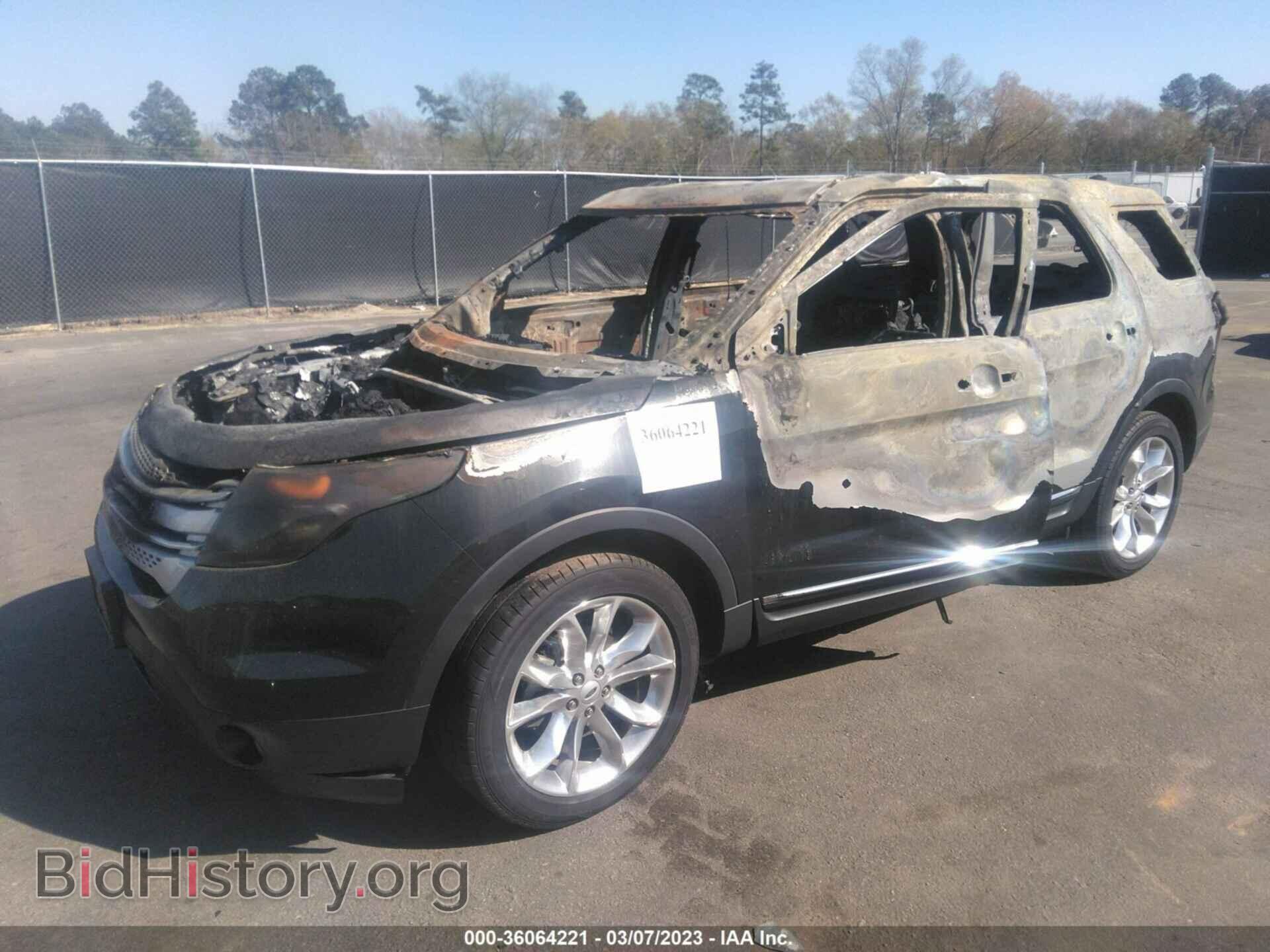 2013 FORD EXPLORER - VIN: 1FM5K7D84DGA36551 - Фото 2