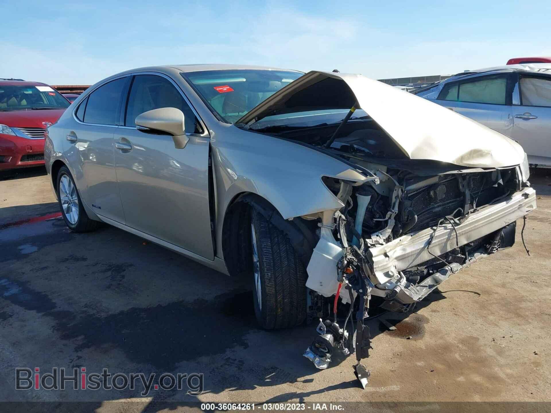 Photo JTHBW1GG5D2026280 - LEXUS ES 300H 2013