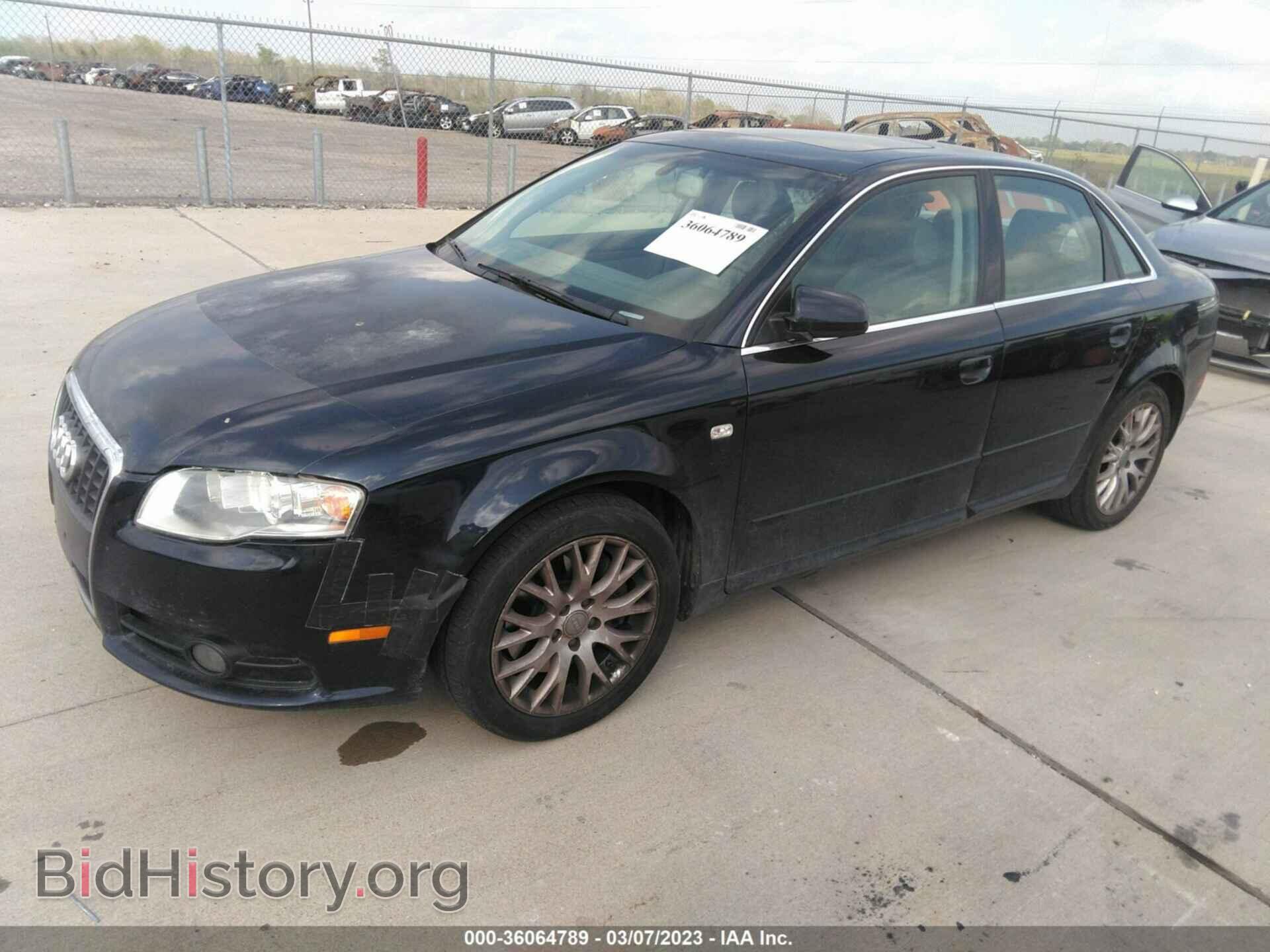 2008 AUDI A4 - VIN: WAUDF78E78A169024 - Фото 2