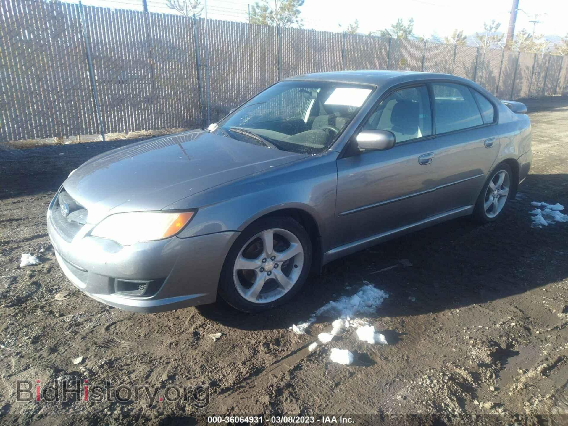 2009 SUBARU LEGACY - VIN: 4S3BL616797211447 - Фото 2
