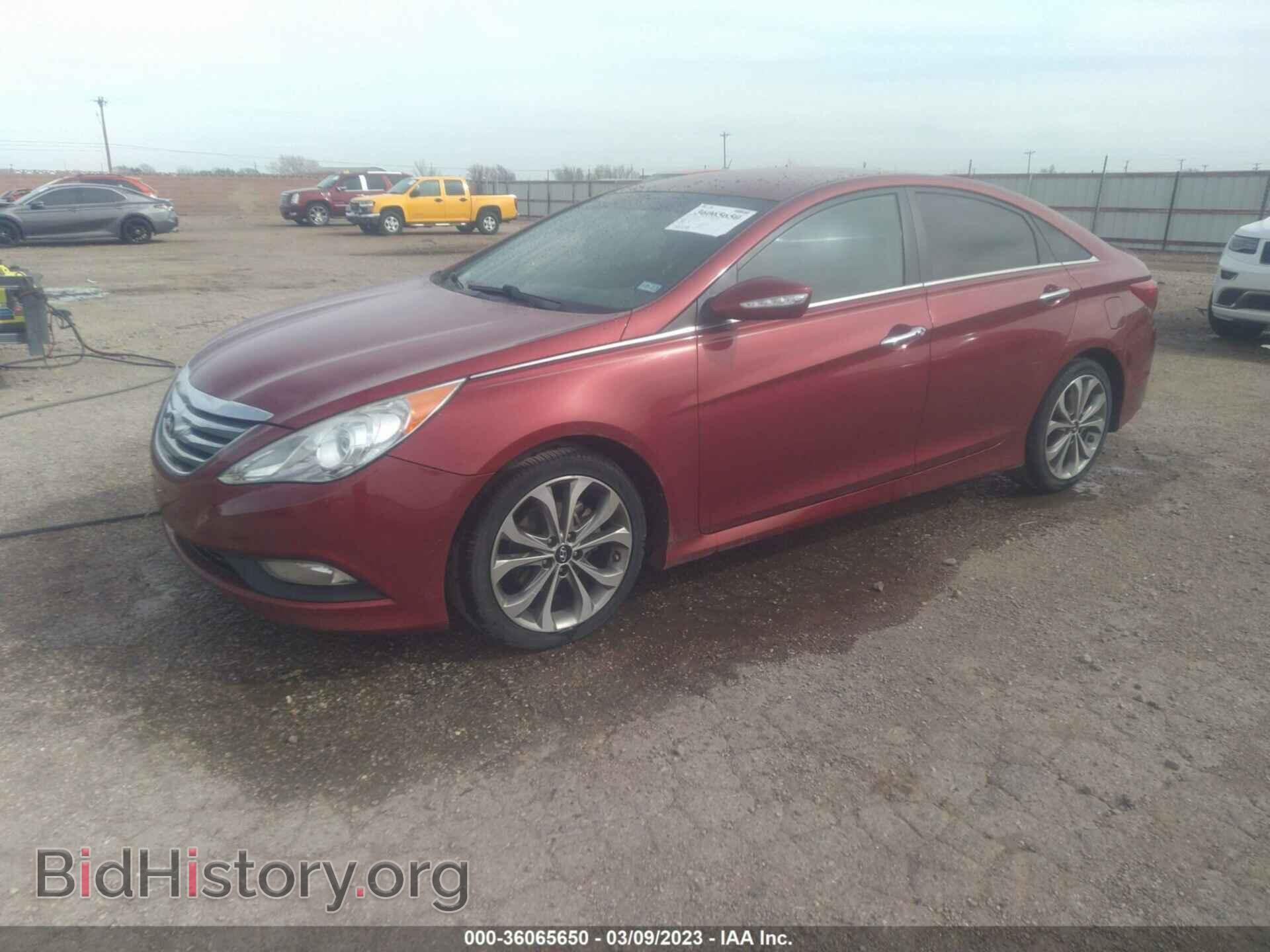 2014 HYUNDAI SONATA - VIN: 5NPEC4AB1EH857765 - Фото 2