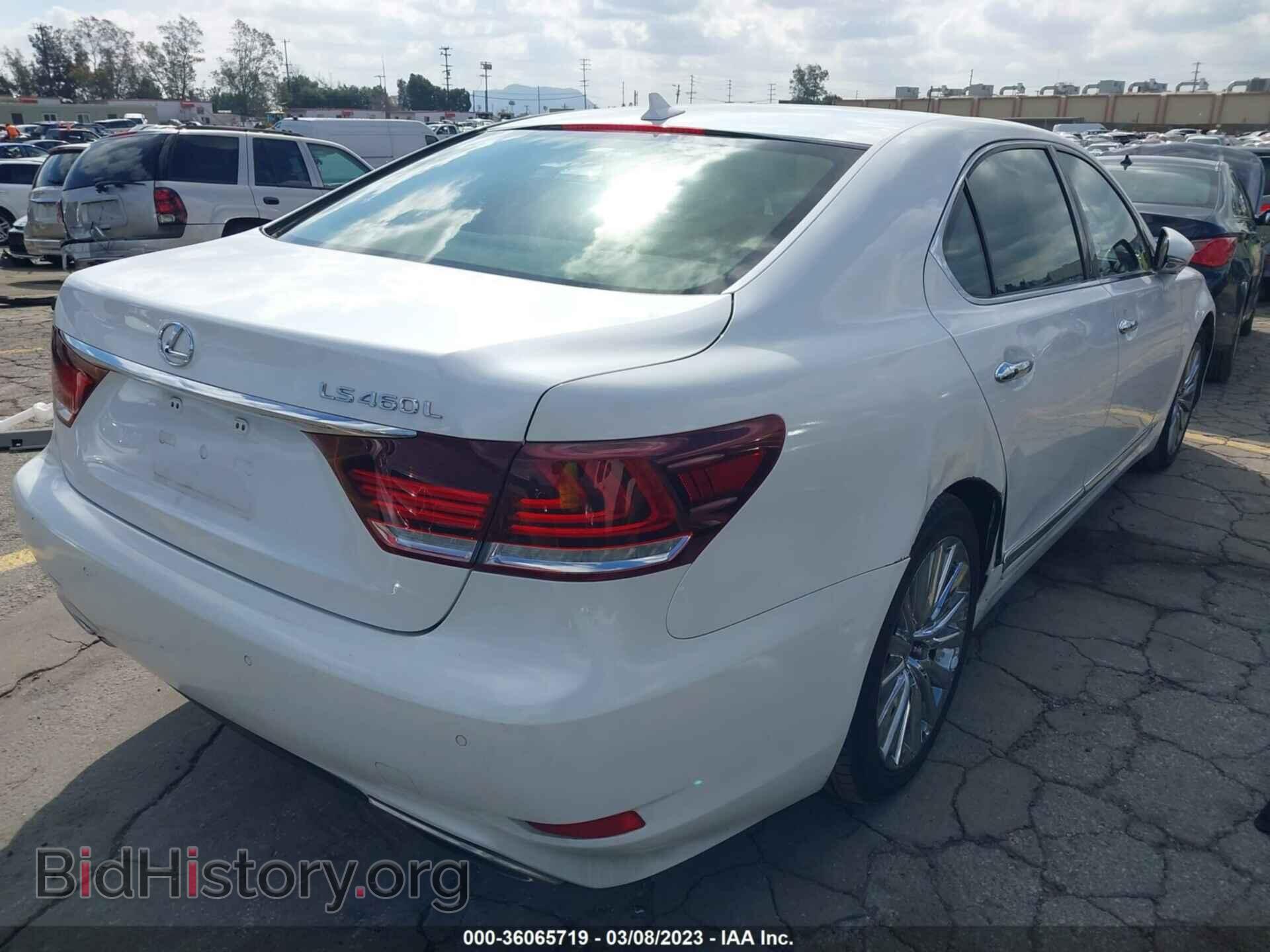 2013 LEXUS LS 460 - VIN: JTHGL1EF9D5048855 - Photo 4