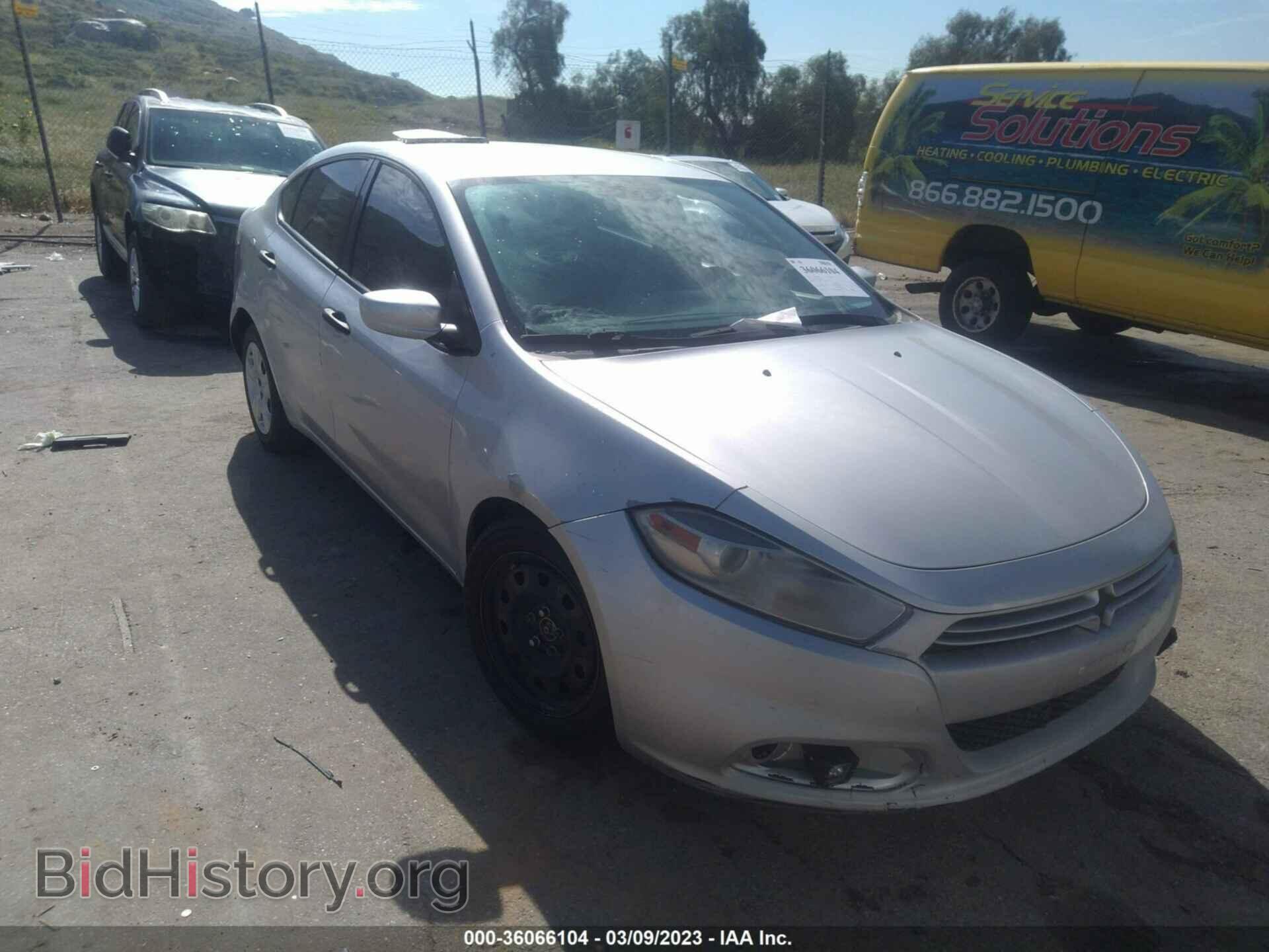 Photo 1C3CDFAA9DD244826 - DODGE DART 2013