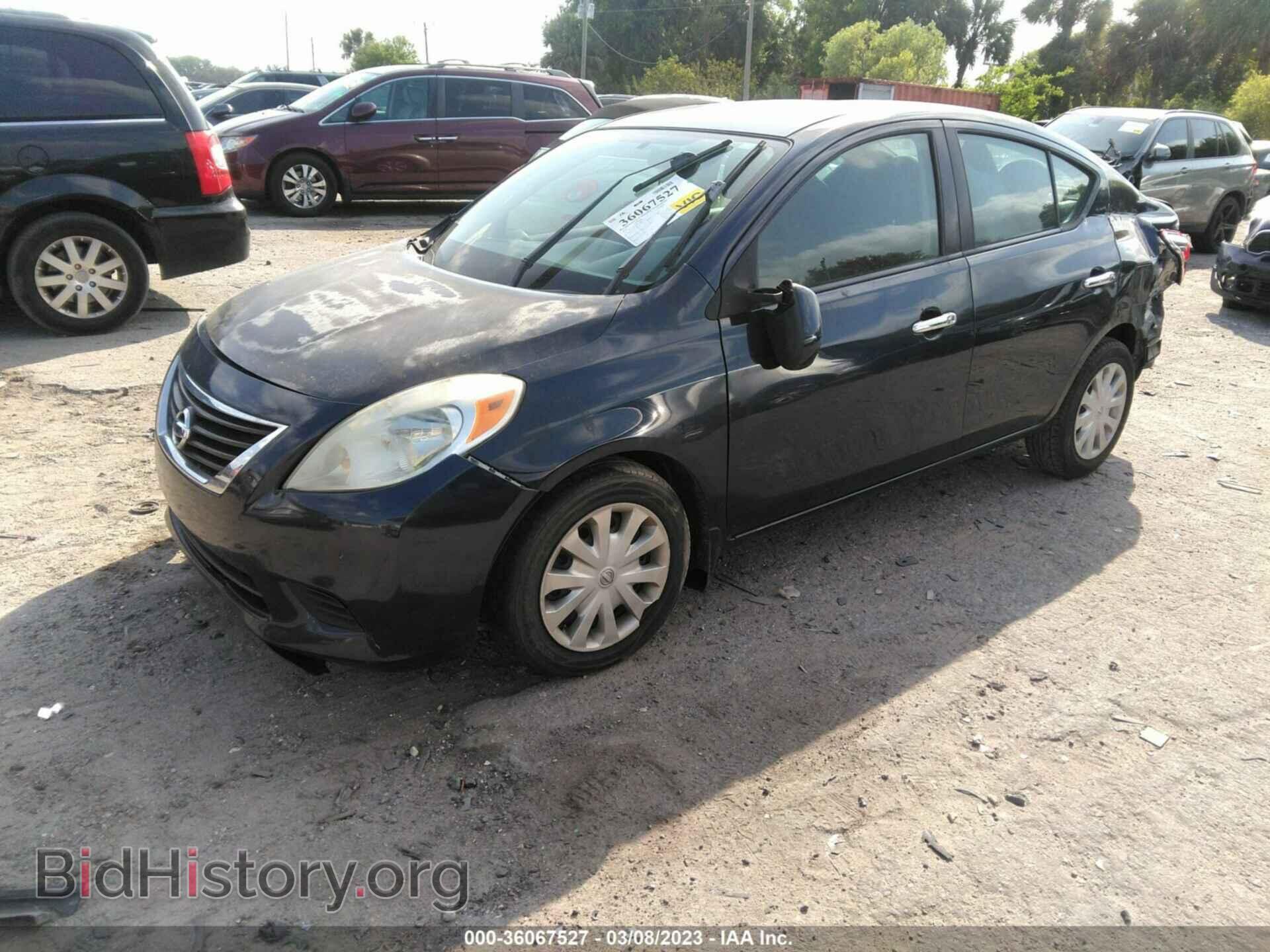 2012 NISSAN VERSA - VIN: 3N1CN7AP1CL884415 - Photo 2