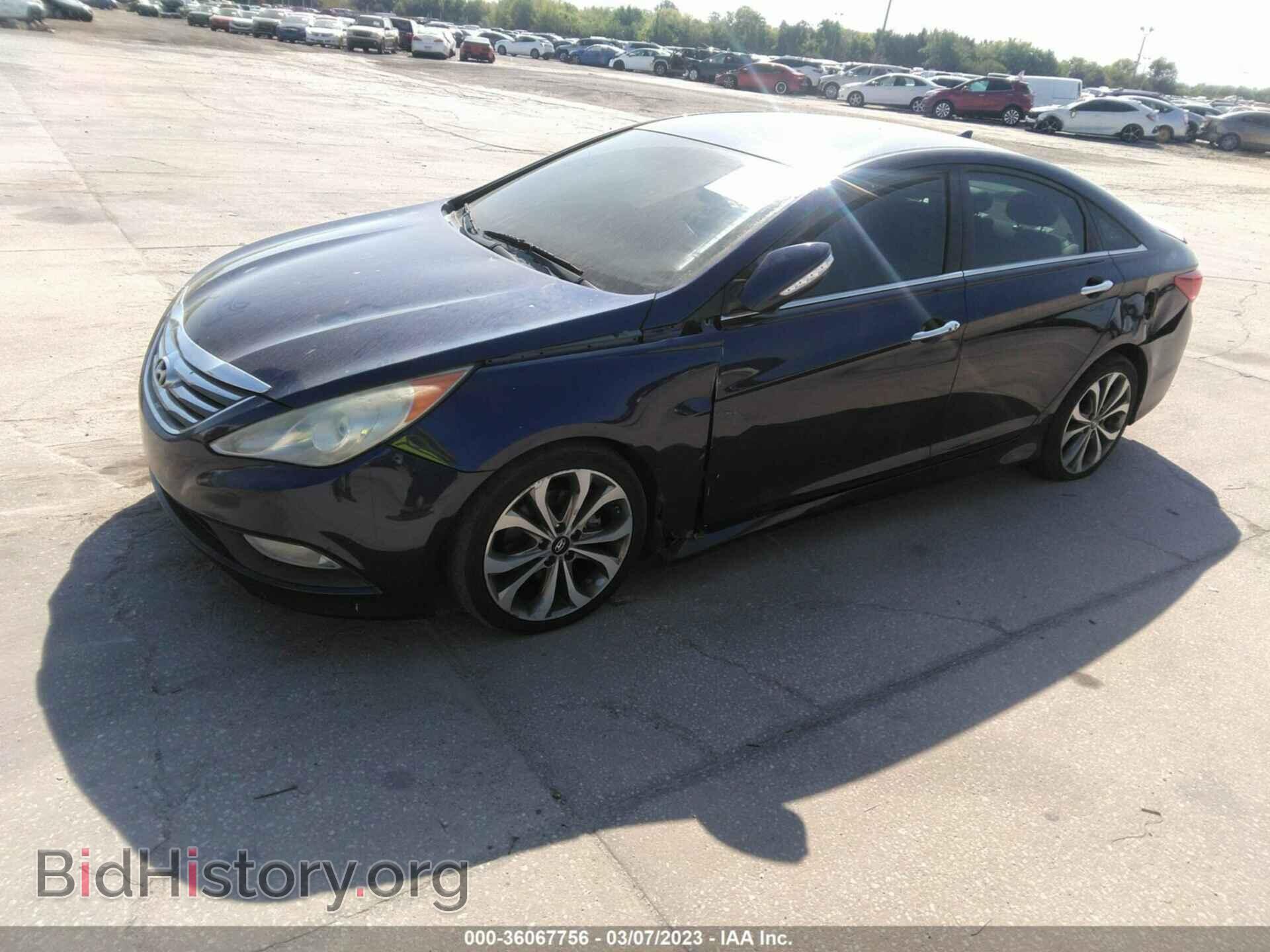 2014 HYUNDAI SONATA - VIN: 5NPEC4AC7EH851543 - Фото 2