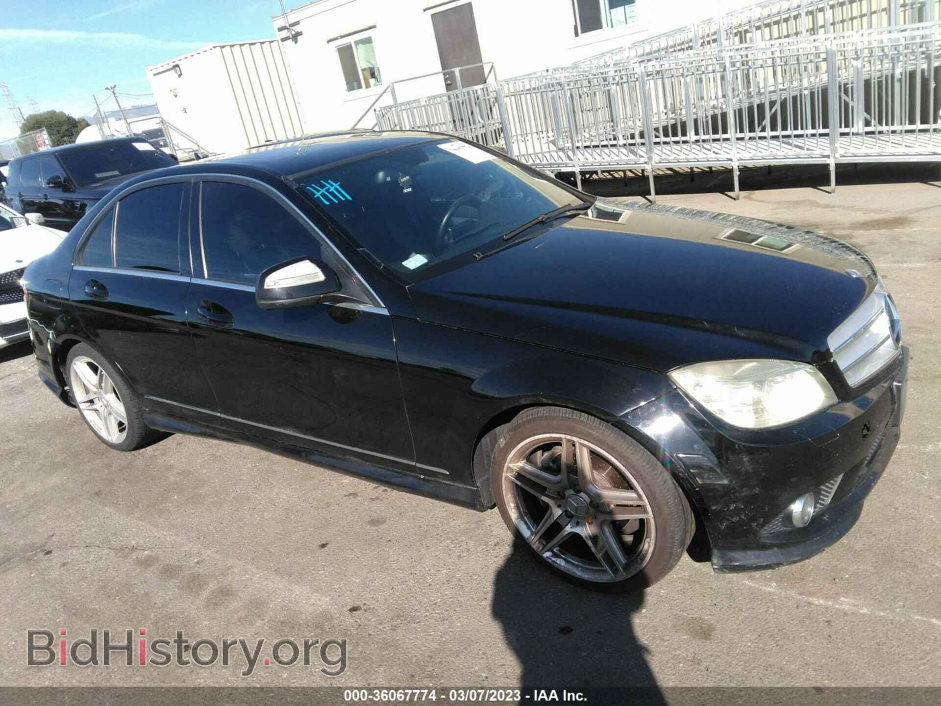 Photo WDDGF54X98F048385 - MERCEDES-BENZ C-CLASS 2008
