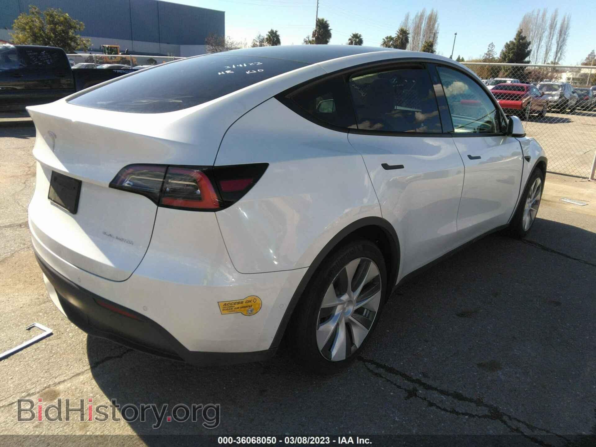 2021 TESLA MODEL Y - VIN: 5YJYGDEEXMF096110 - Фото 4
