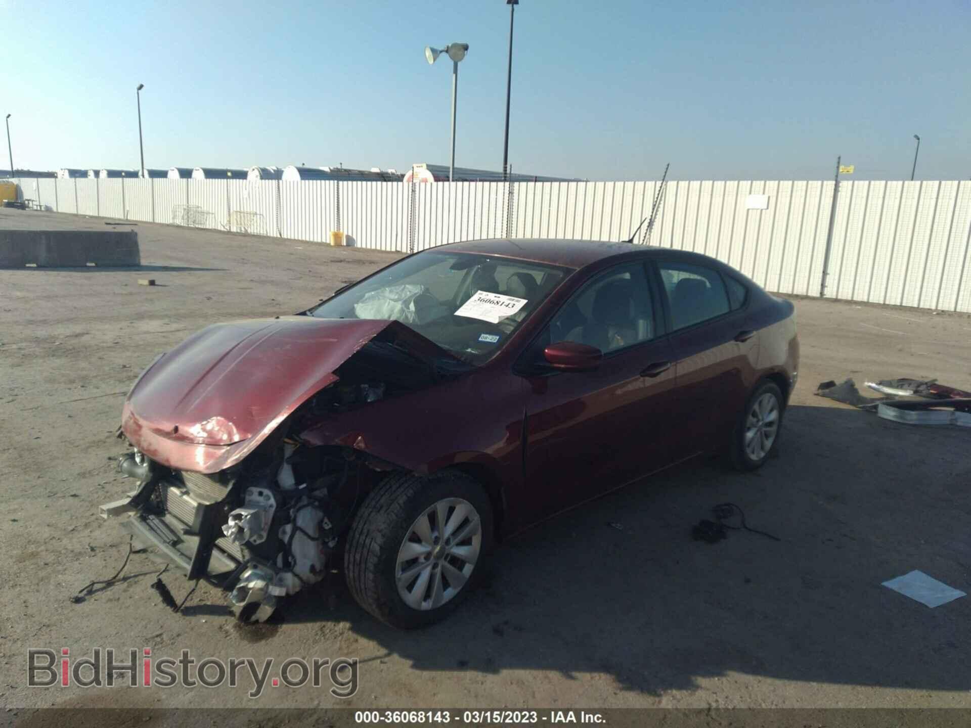 2015 DODGE DART - VIN: 1C3CDFDH3FD252335 - Фото 2