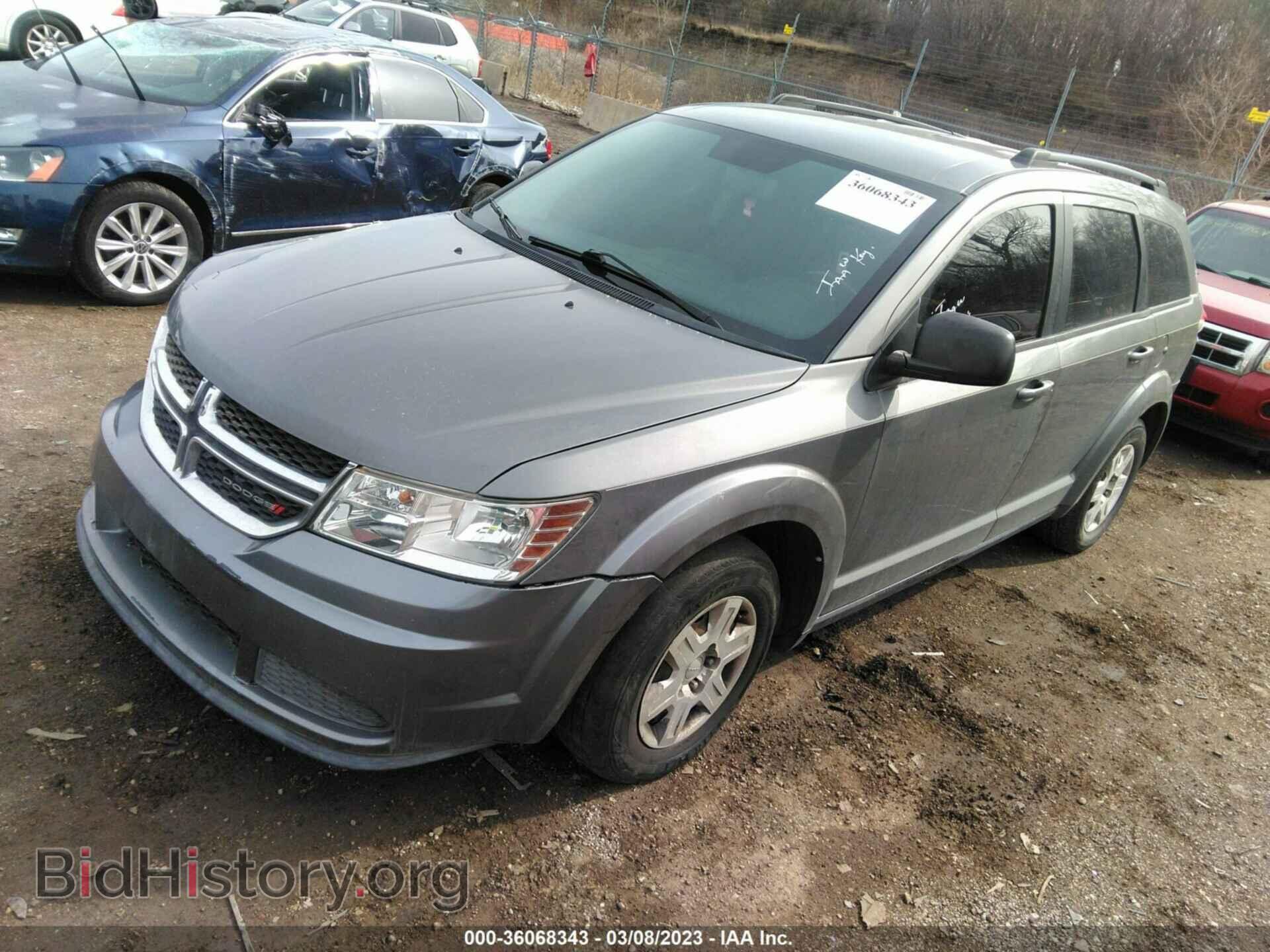 2012 DODGE JOURNEY - VIN: 3C4PDCAB0CT311097 - Фото 2