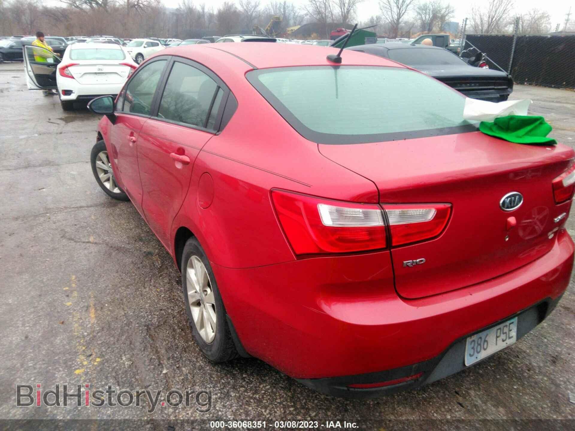 2013 KIA RIO - VIN: KNADN4A37D6100096 - Photo 3