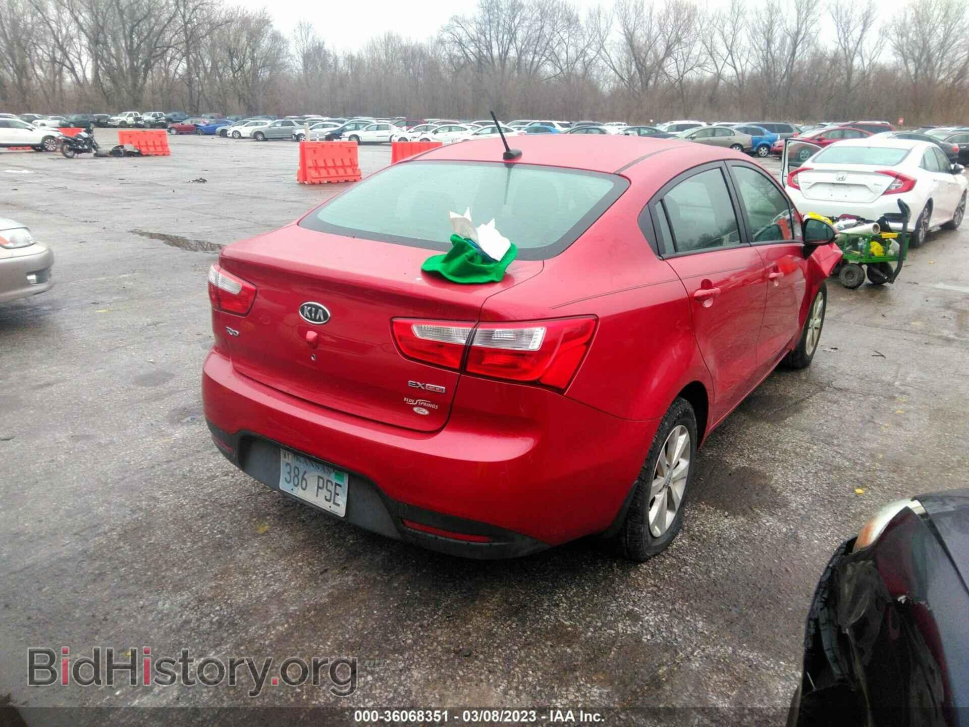 2013 KIA RIO - VIN: KNADN4A37D6100096 - Photo 4