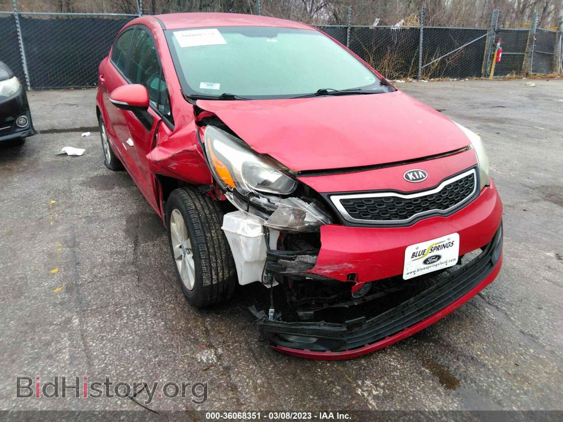 2013 KIA RIO - VIN: KNADN4A37D6100096 - Photo 6