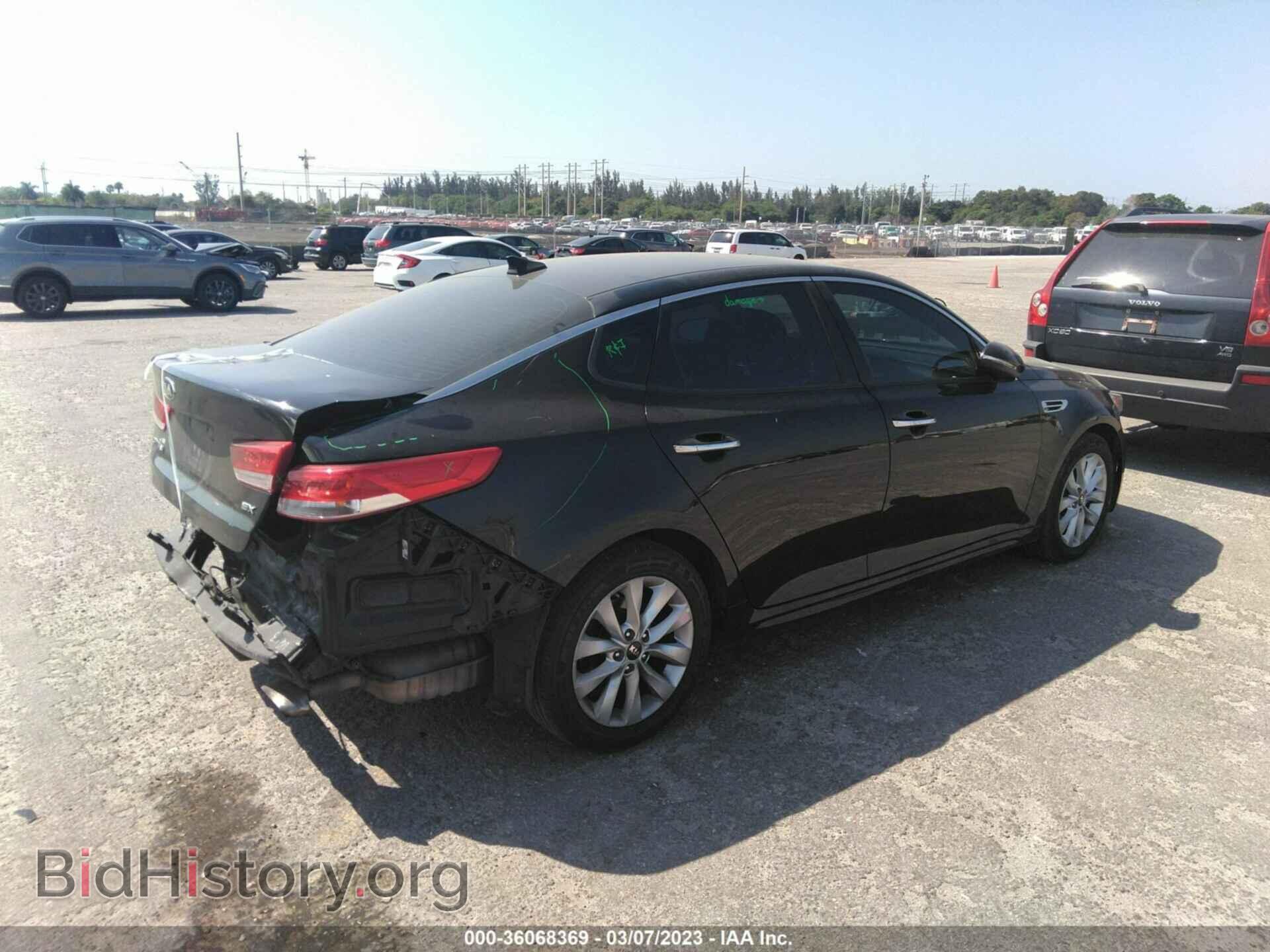2016 KIA OPTIMA - VIN: 5XXGU4L32GG109553 - Фото 4