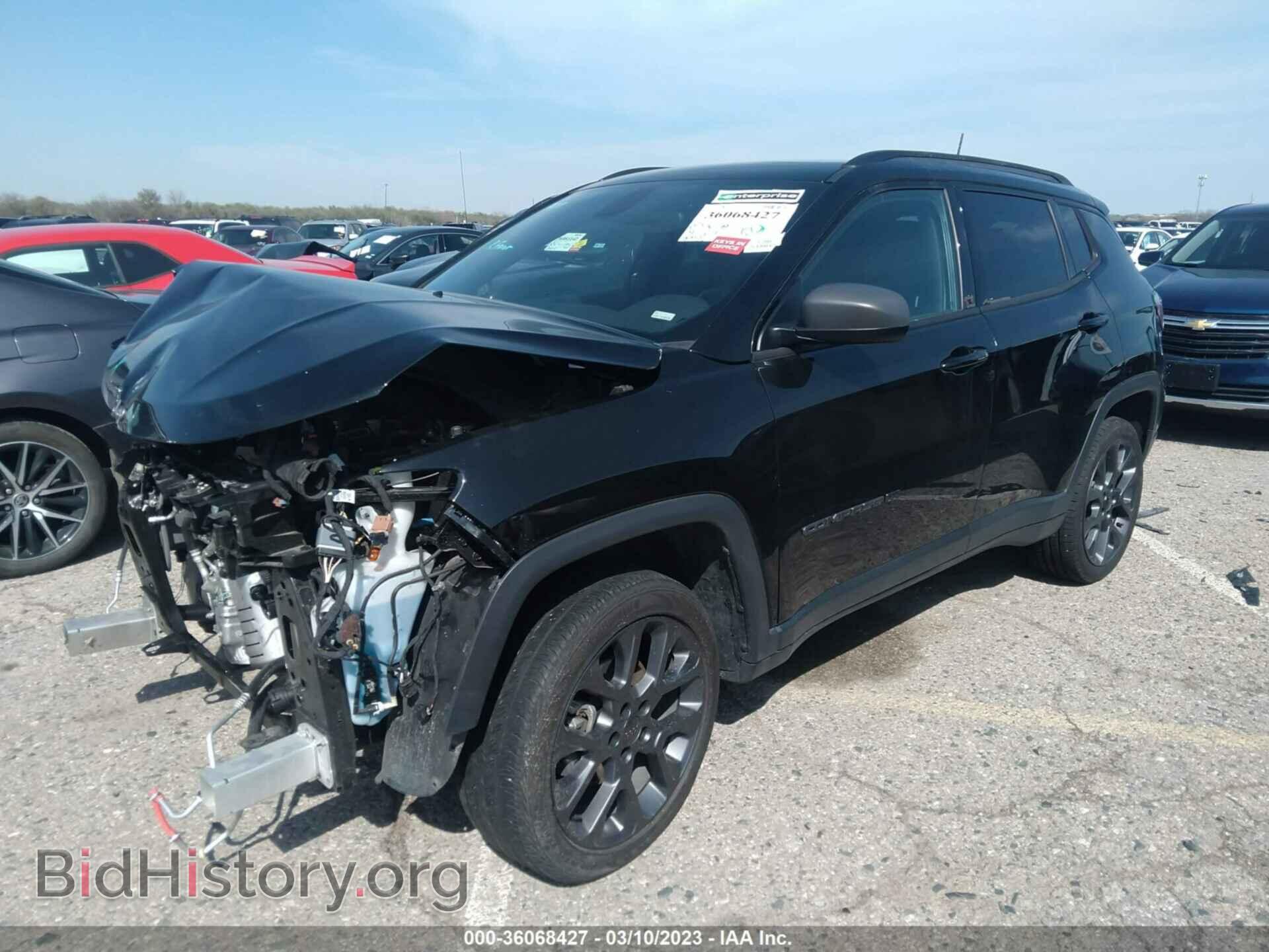 2021 JEEP COMPASS - VIN: 3C4NJDEB0MT589211 - Фото 2