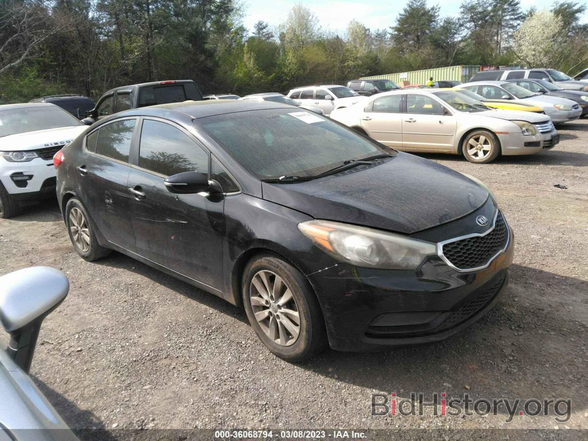 Photo KNAFX4A60E5097580 - KIA FORTE 2014