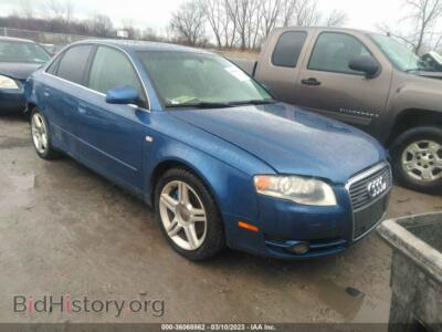 2006 Audi A4 2.0T, blue — VIN WAUDF78E66A042987, IAAI