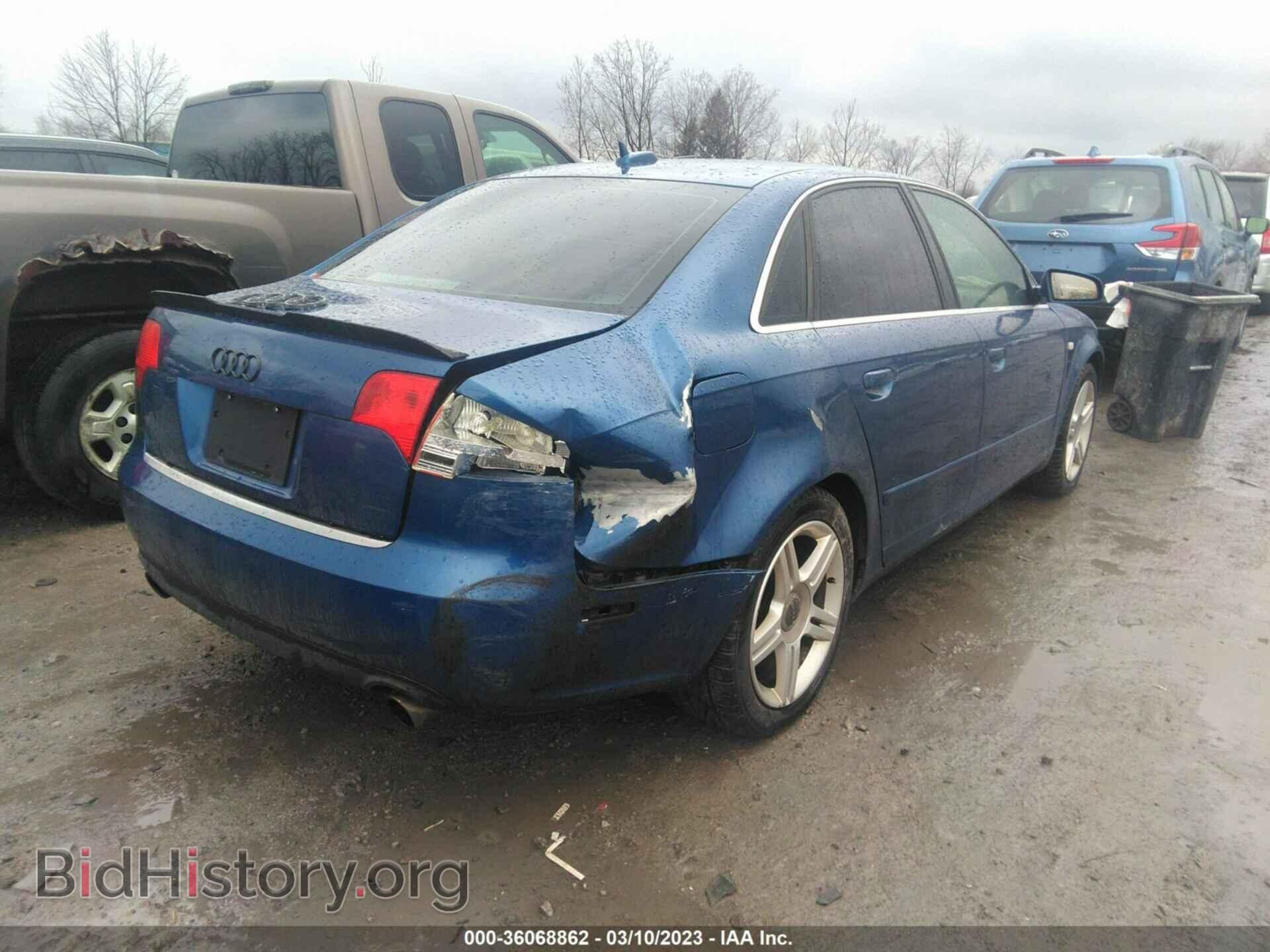 2006 AUDI A4 - VIN: WAUDF78E66A042987 - Фото 4