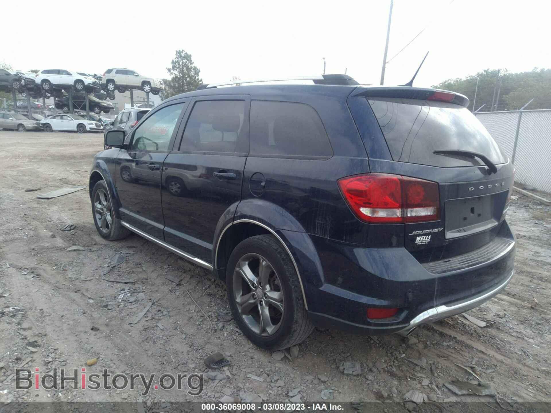 2017 DODGE JOURNEY - VIN: 3C4PDCGG4HT555636 - Фото 3