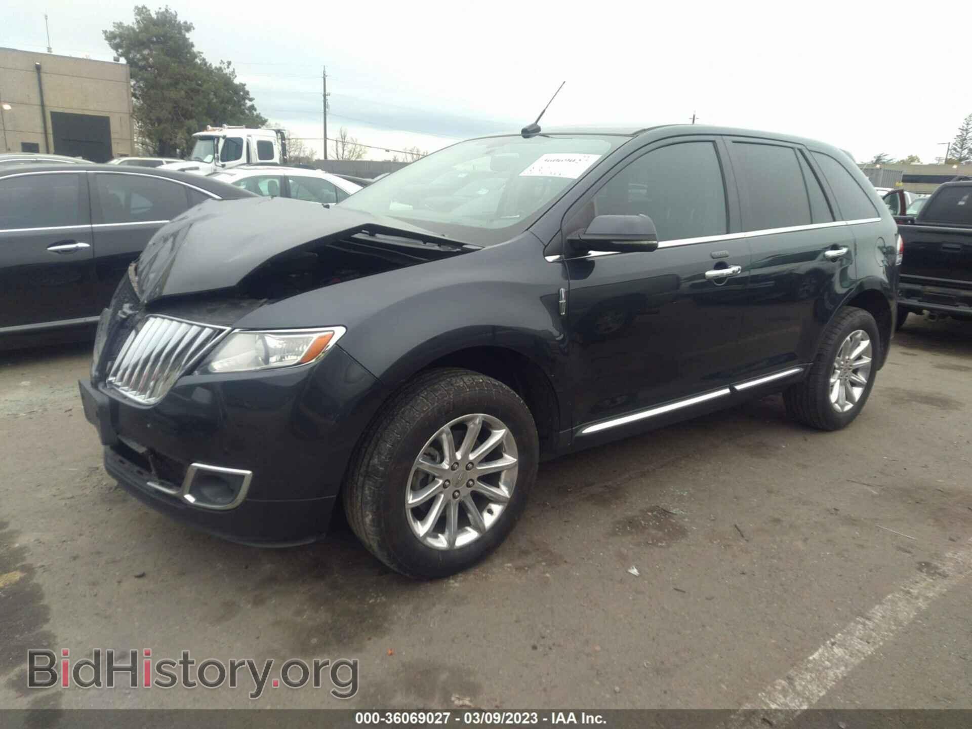 2013 LINCOLN MKX - VIN: 2LMDJ6JK4DBL11680 - Фото 2