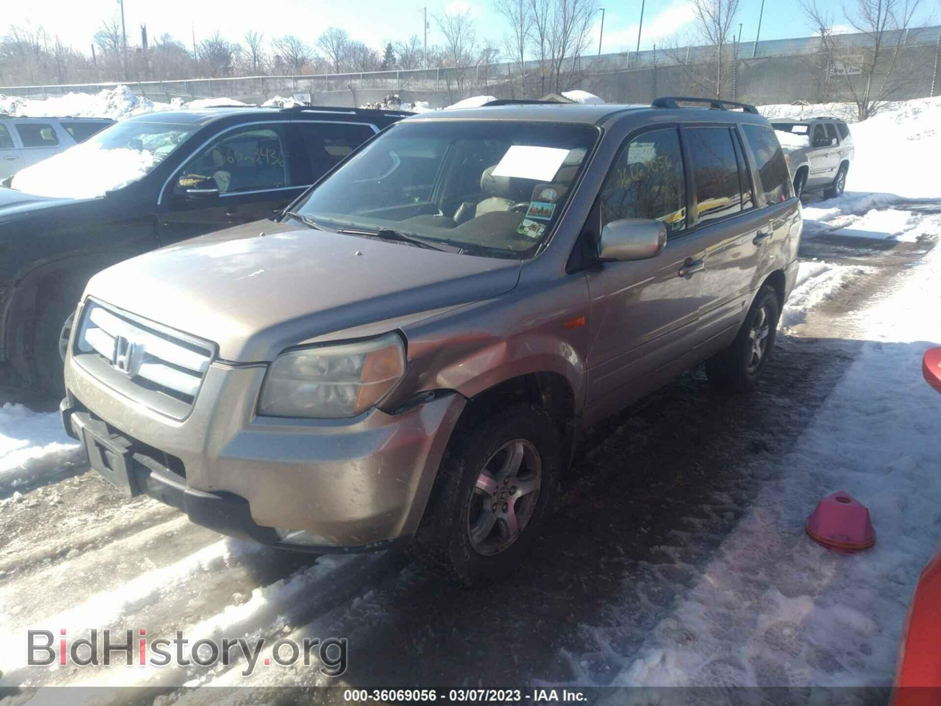 2006 HONDA PILOT - VIN: 5FNYF18496B006551 - Фото 2