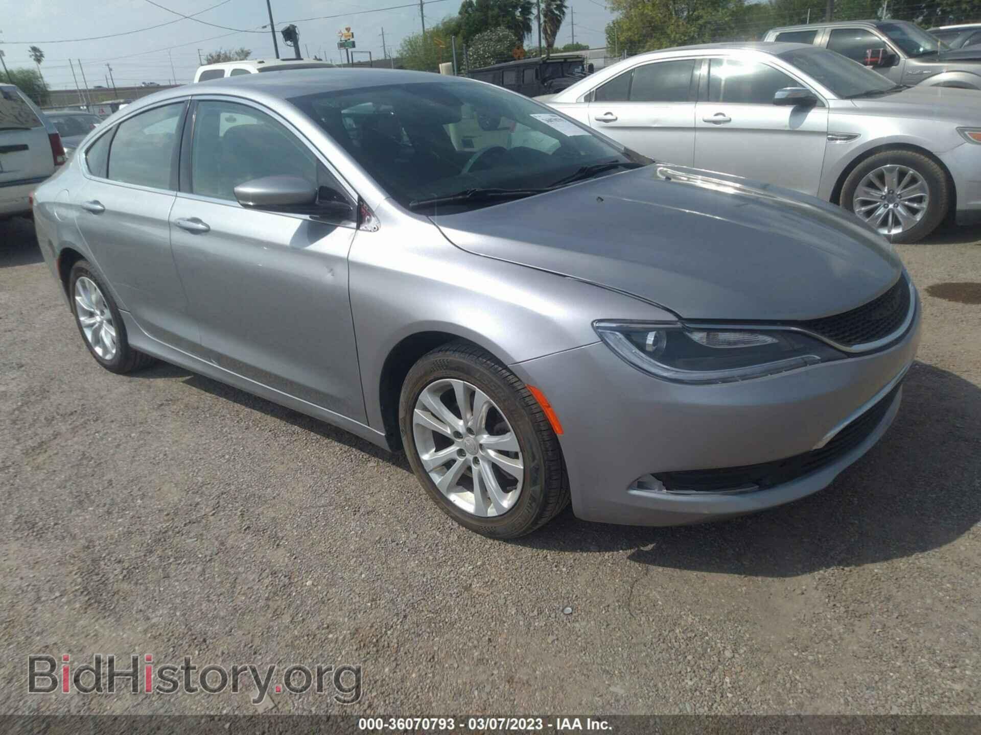 Фотография 1C3CCCCB2FN593671 - CHRYSLER 200 2015