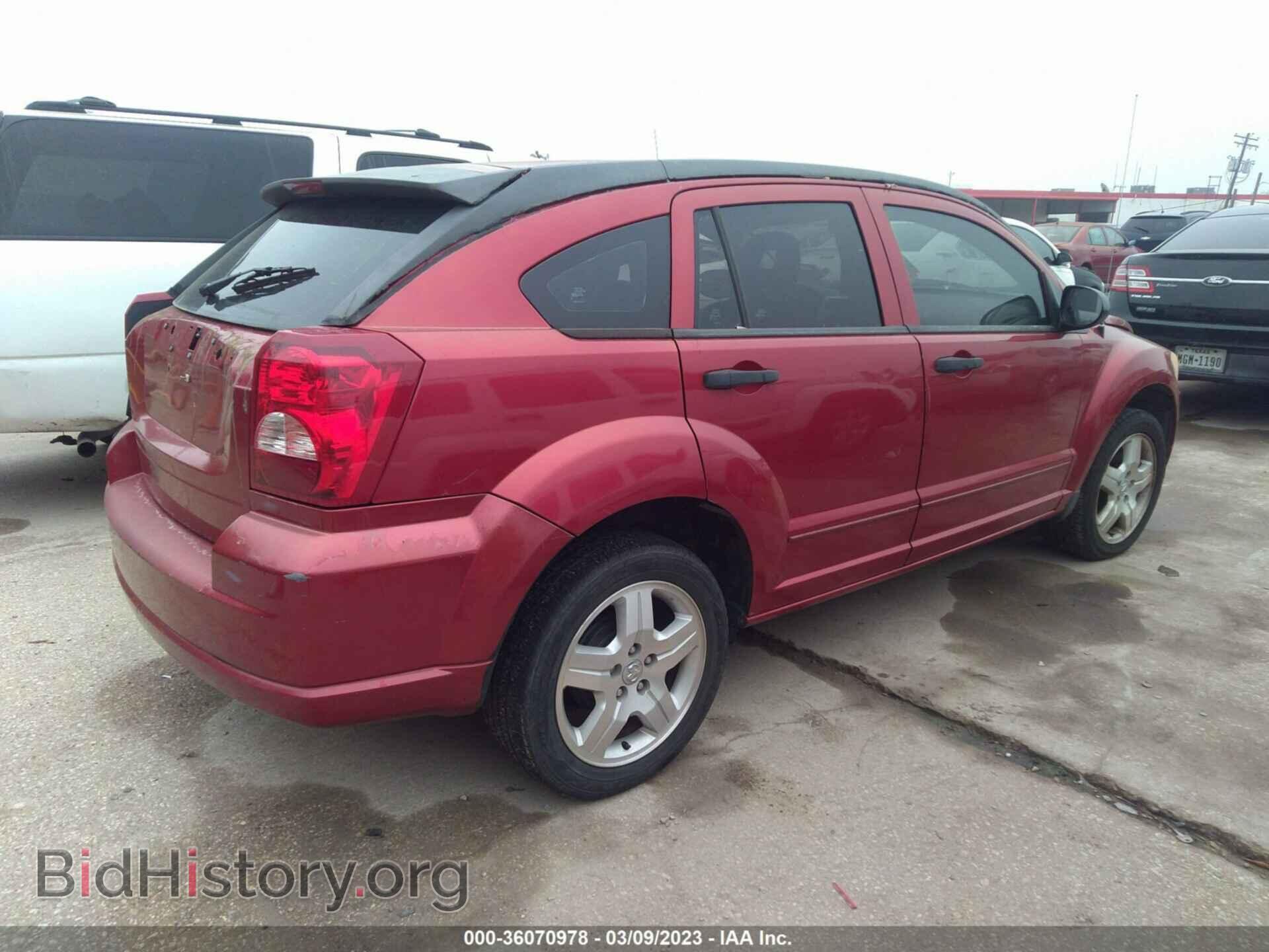 2007 DODGE CALIBER - VIN: 1B3HB48B67D510545 - Фото 4
