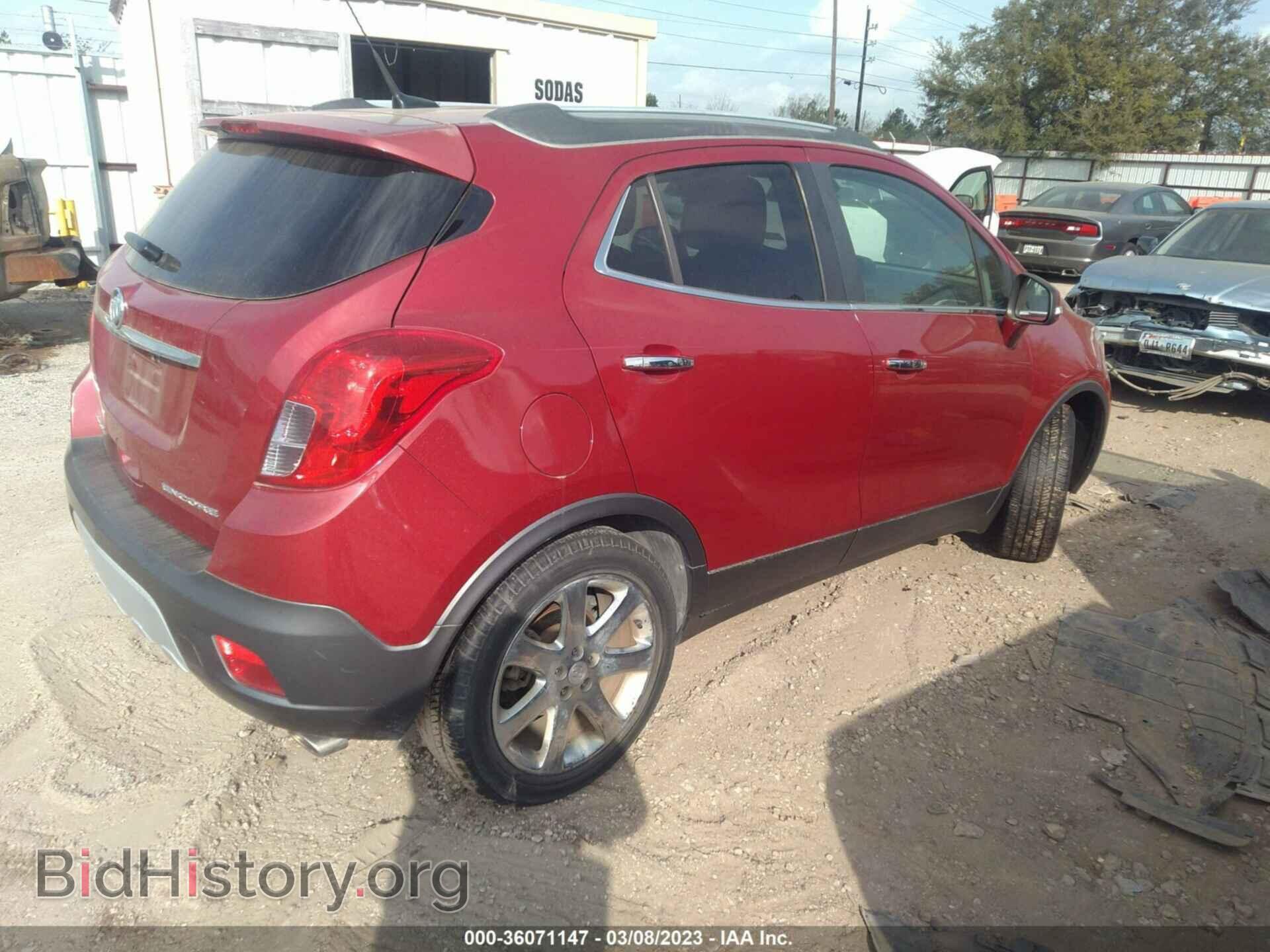 2014 BUICK ENCORE - VIN: KL4CJCSB2EB542619 - Фото 4